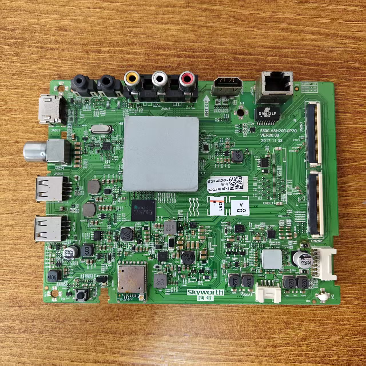 创维 55G2A 55F5主板5800-A8H200-0P20屏RDL550WY(BD0-303)测试好 - 封面