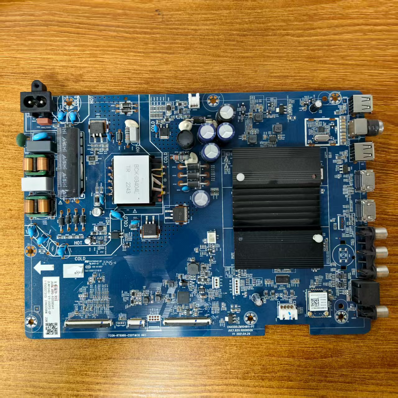 原装长虹55Q8L55D4PS电视主板