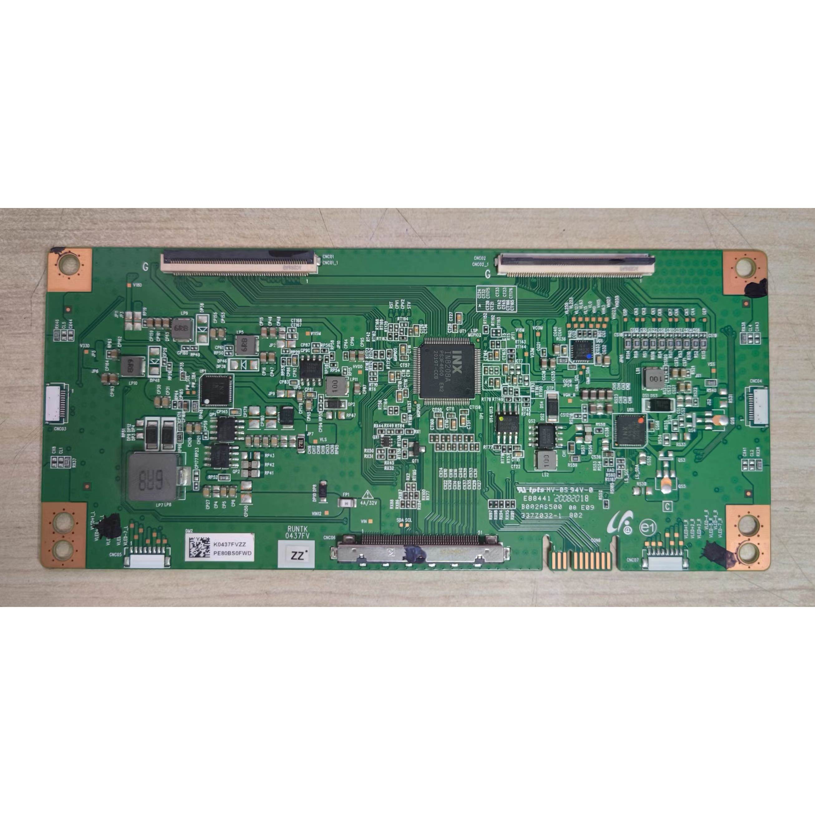 诚原装 海信60E3F 电视逻辑板 RUNTK 0437FV ZZ芯片IN8208A现货测
