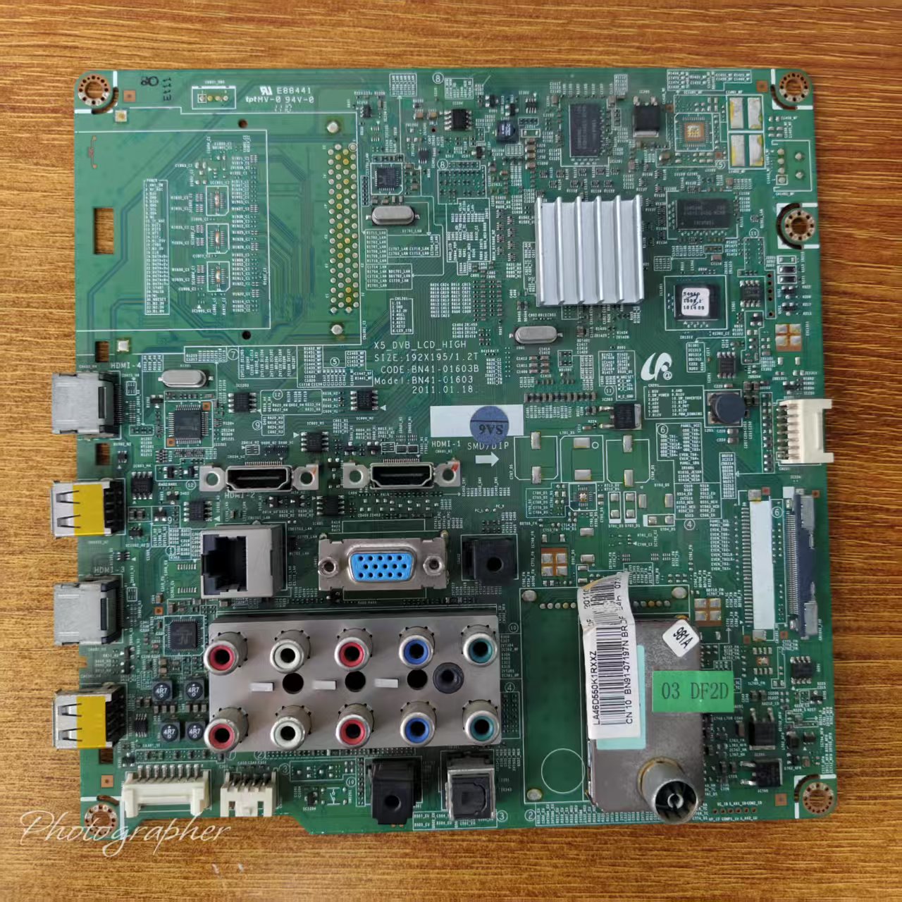 三星LA46D550K1R电视主板