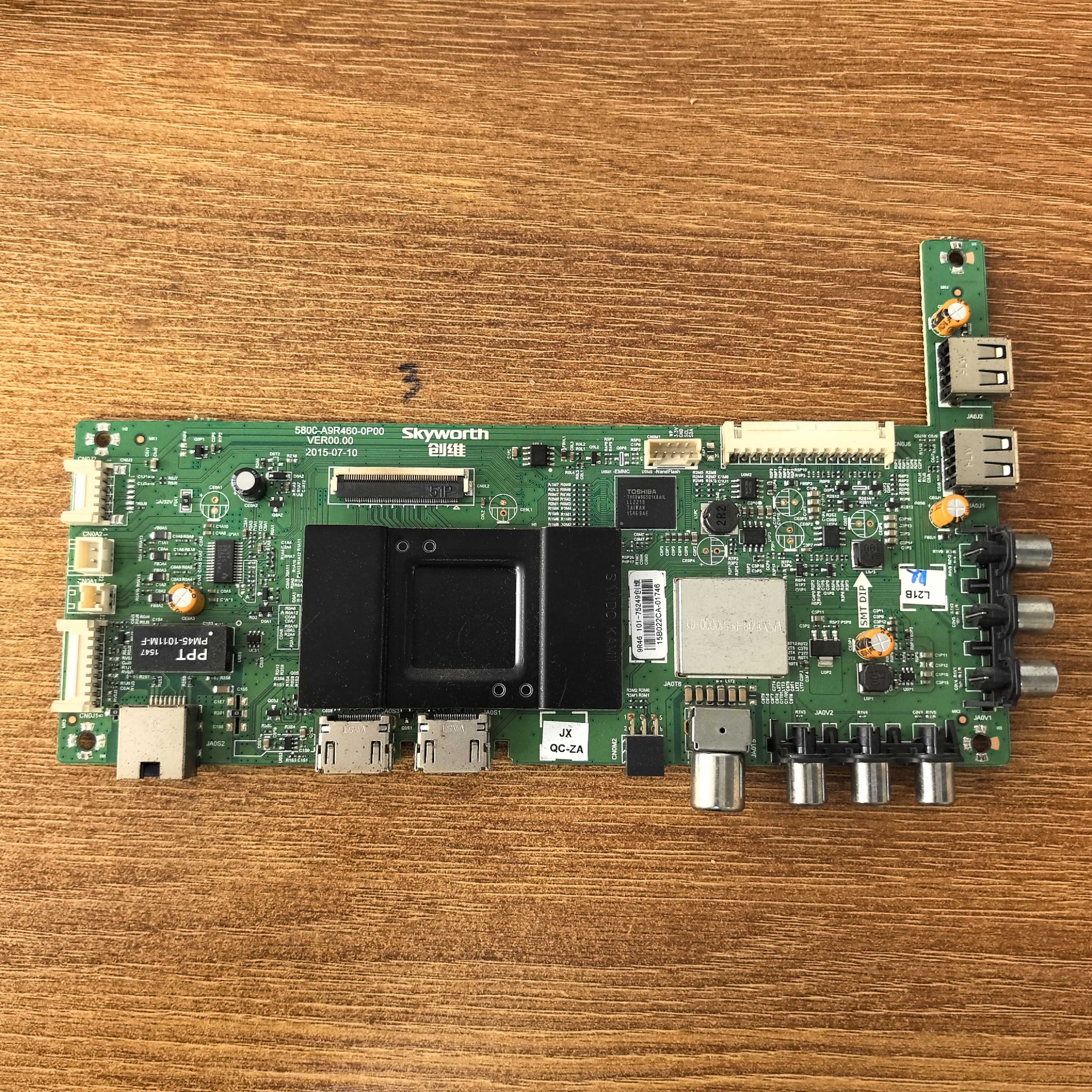 原装创维55E3500主板5800-A9R460-0P00屏SDL550FY(CD0-808)实拍图