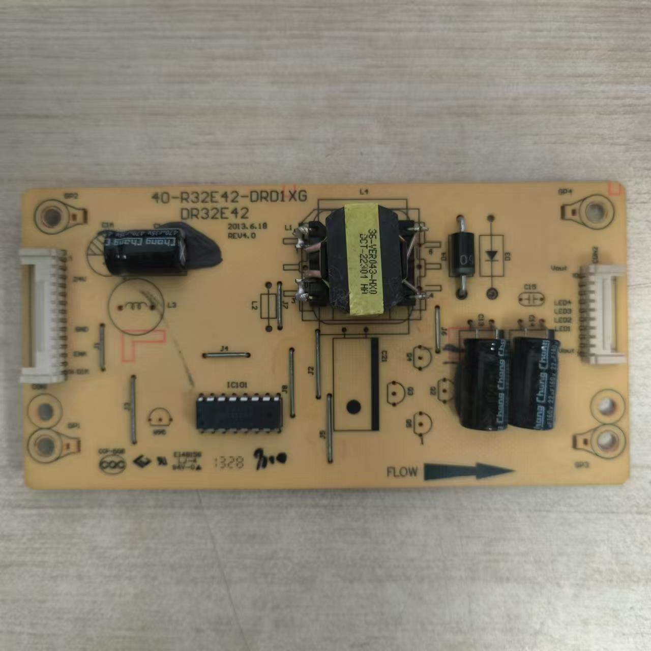 盛原装 TCL 42H130 L46F2560E LED42F10恒流板 40-R32E42-DRD1XG