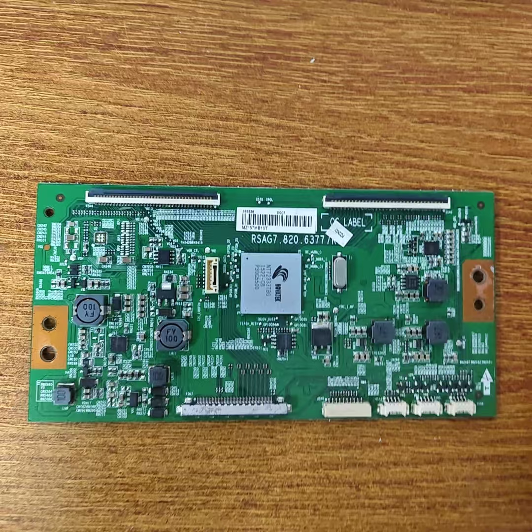 原装海信LED55K7100UC逻辑板RSAG7.820.6377屏HE550HUC-B52实物图