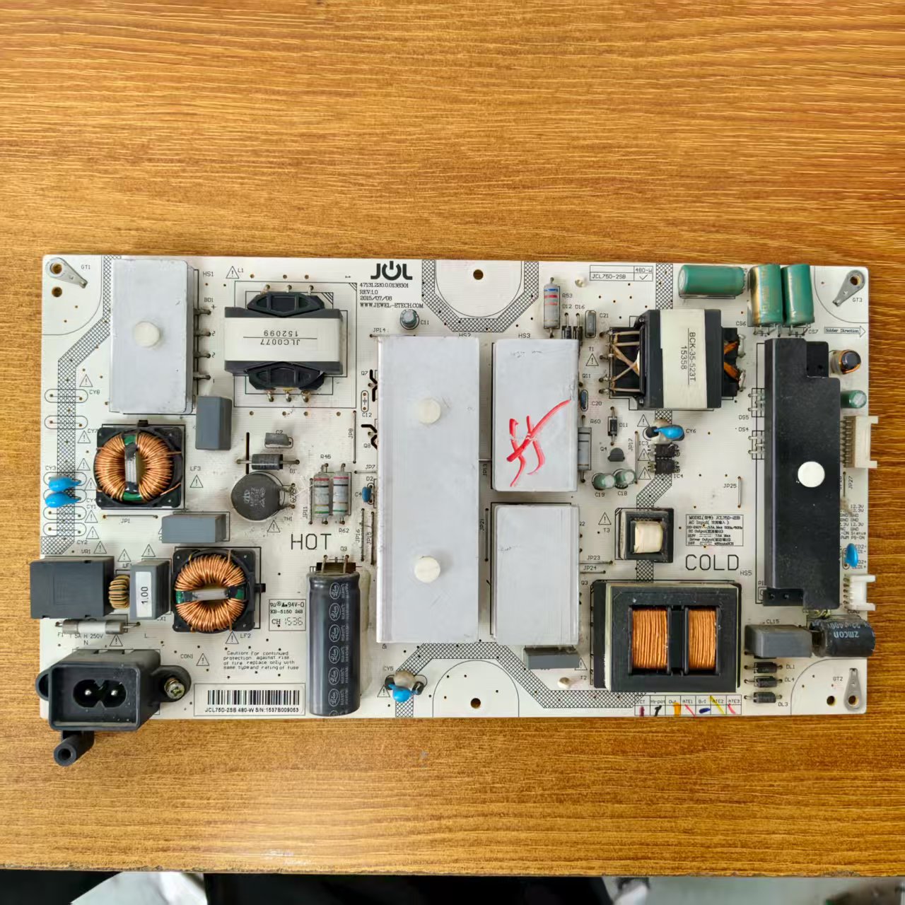 长虹55Q2EU55Q3EU电视电源板