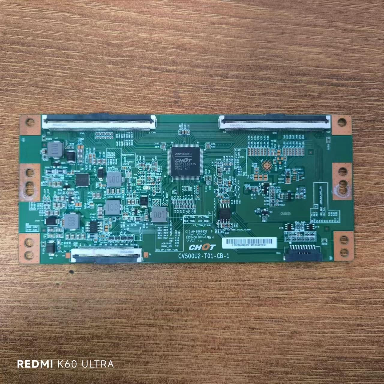 原装红米L50M5-RK飞利浦50PUF7294/T3逻辑板CV500U2-T01-CB-1现货