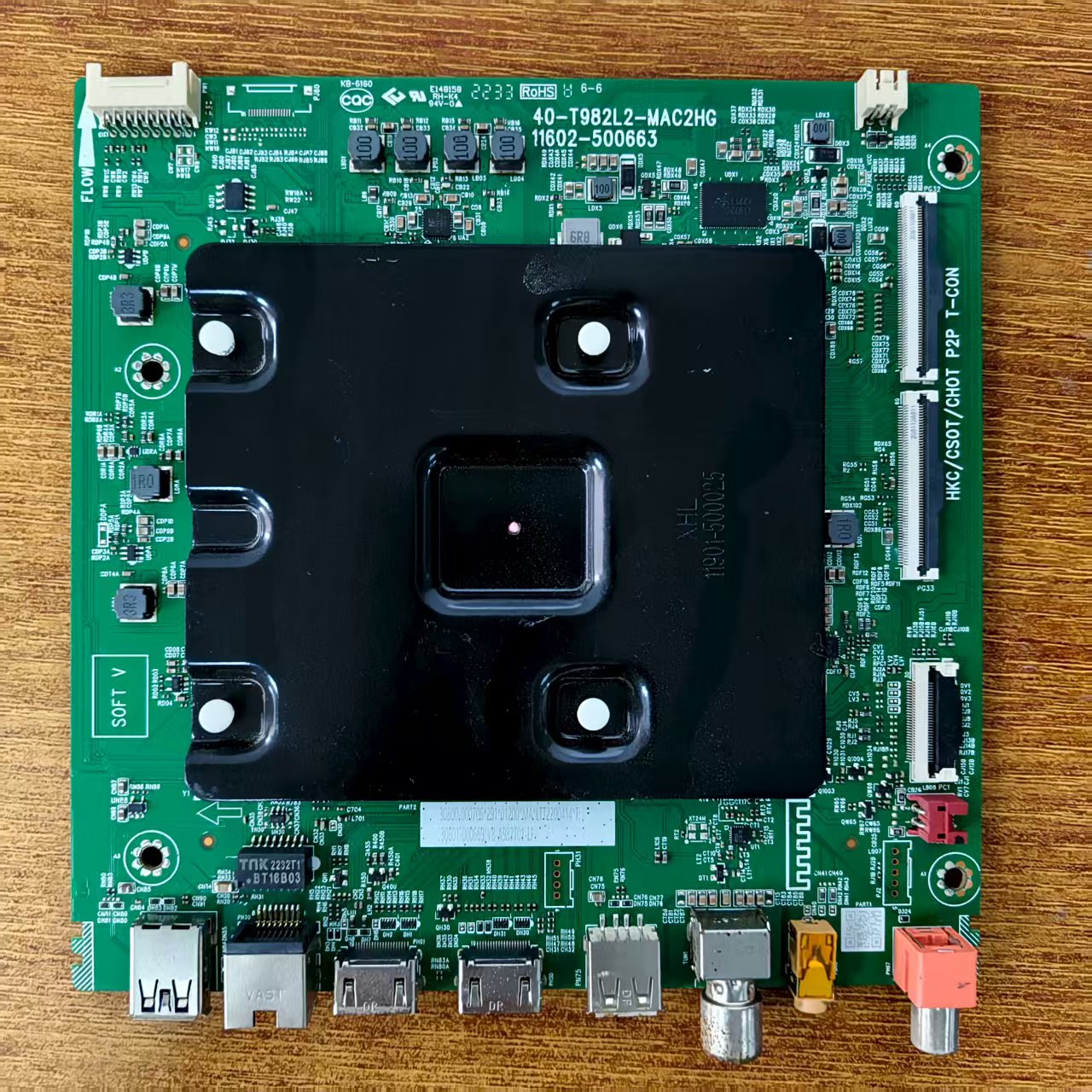 原装TCL75V6D液晶电视主板