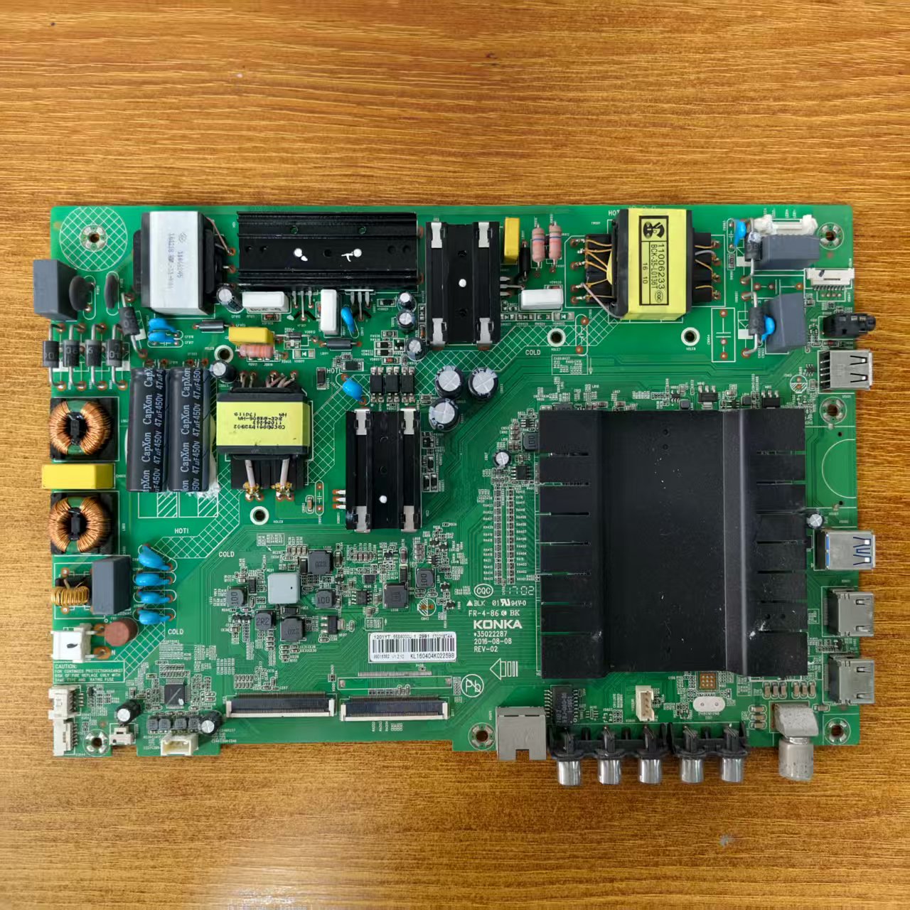 康佳LED49/55S8000U电视主板