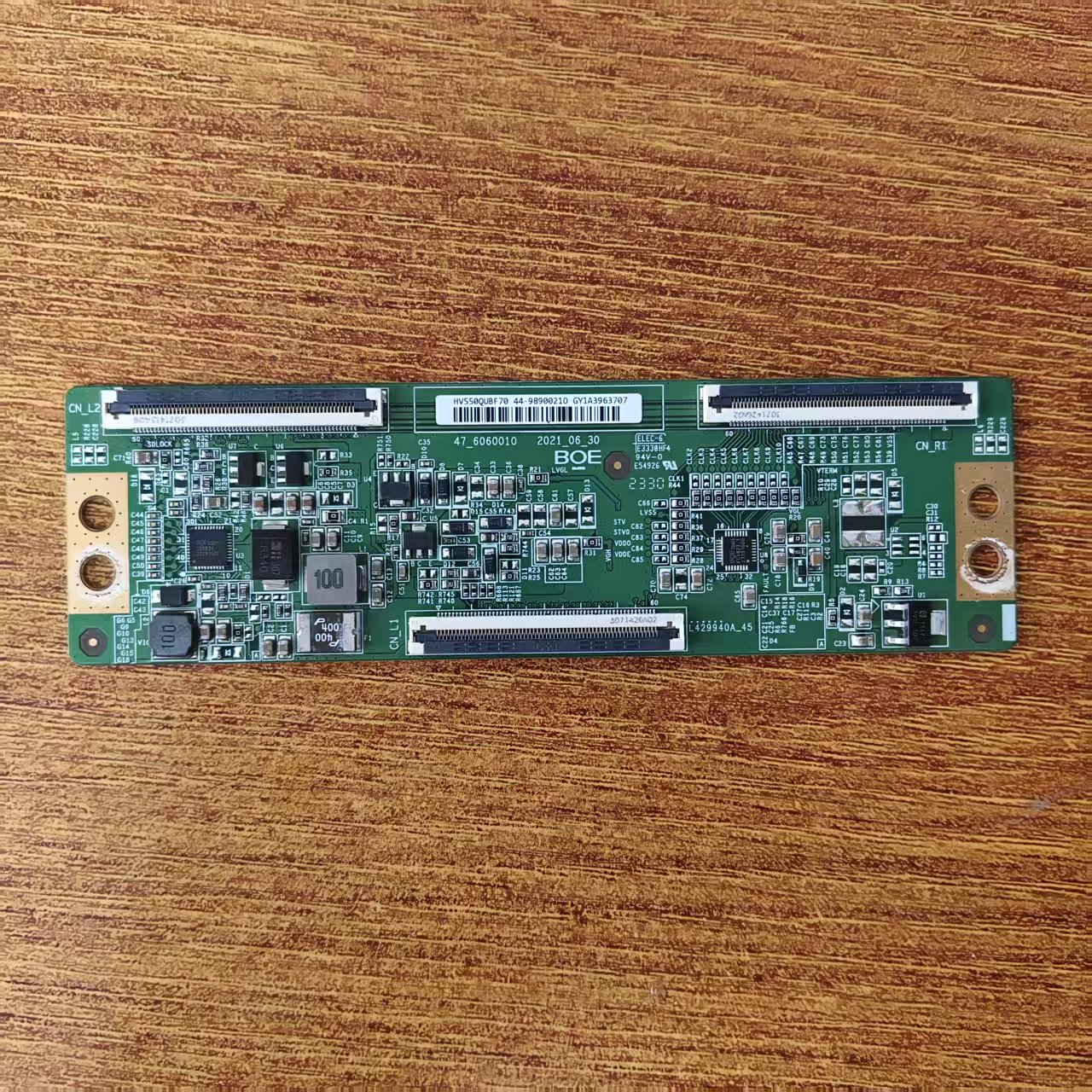 原装 小米 L55M7-EA电视逻辑板47-6060010 白条码HV550QUBF70实拍