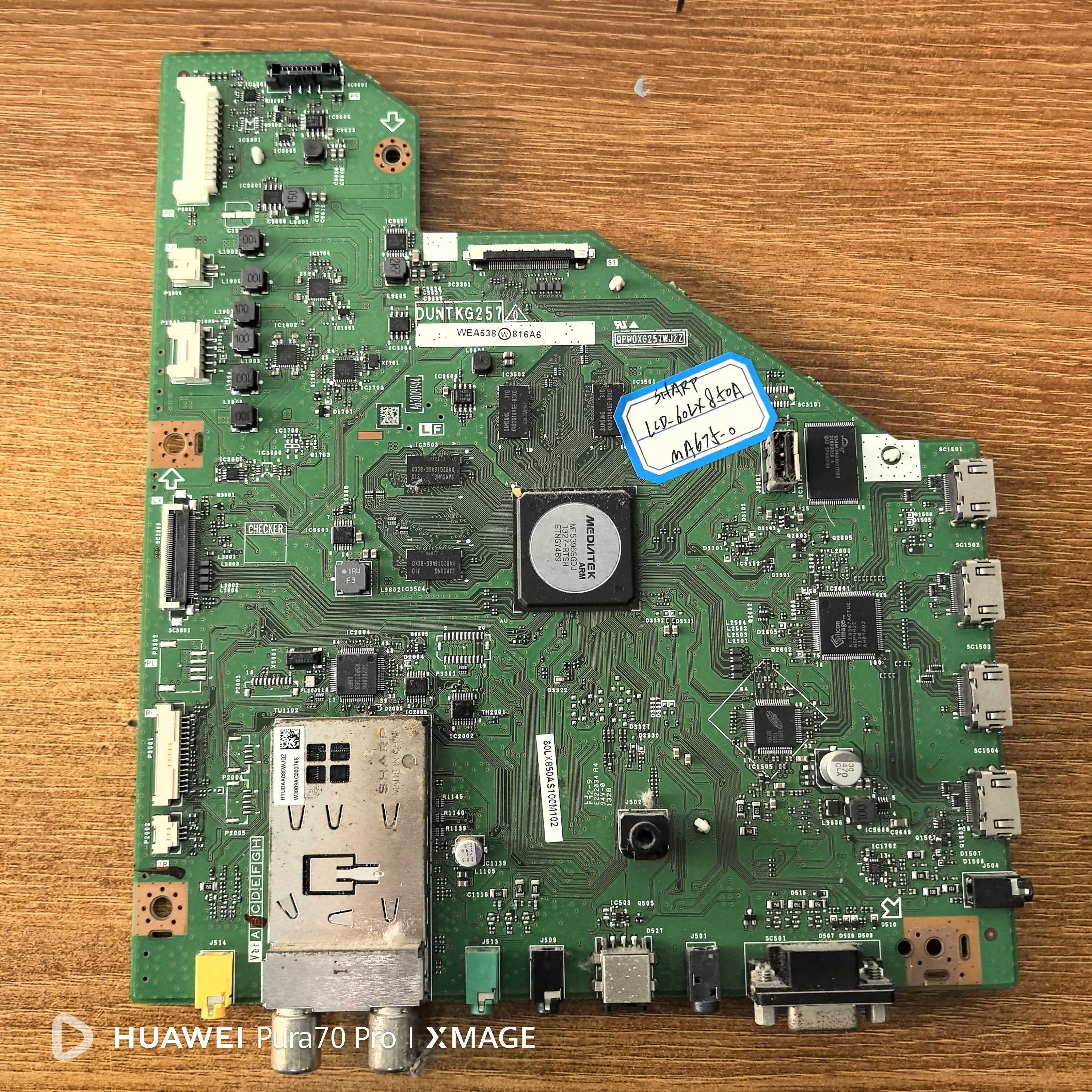 夏普LCD-60LX850A电视主板