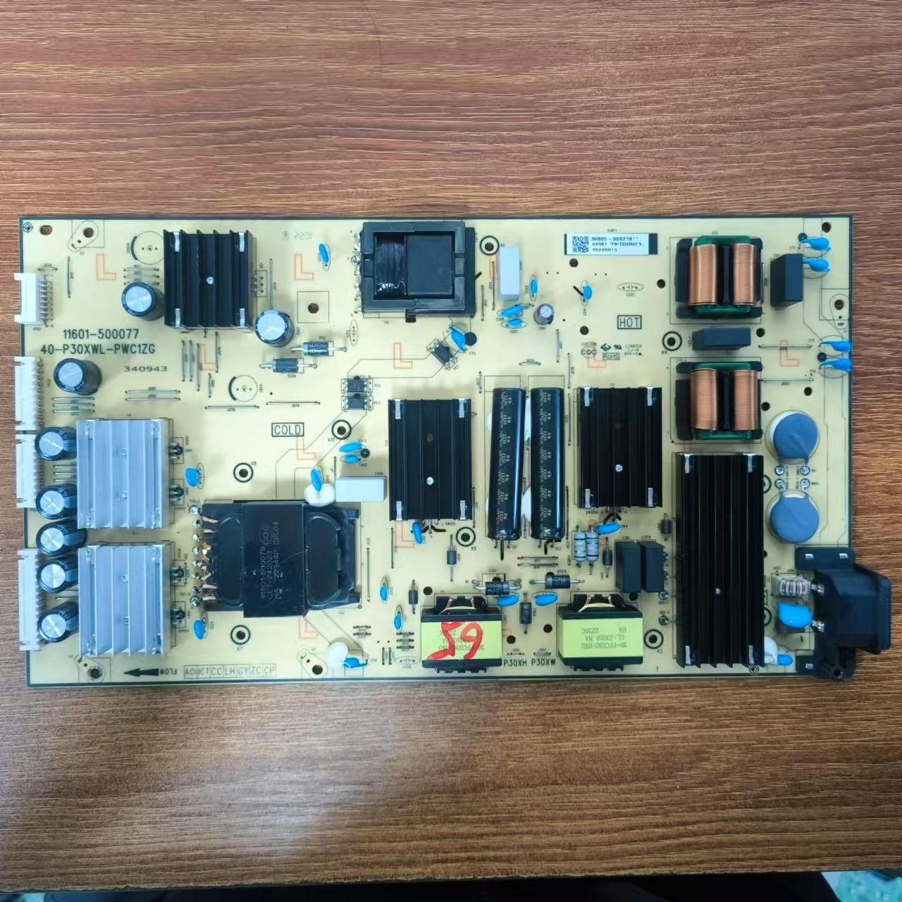 原装 TCL 65V6EA雷鸟65S535D PRO电源板40-P30XWL-PWC1ZG现货实拍
