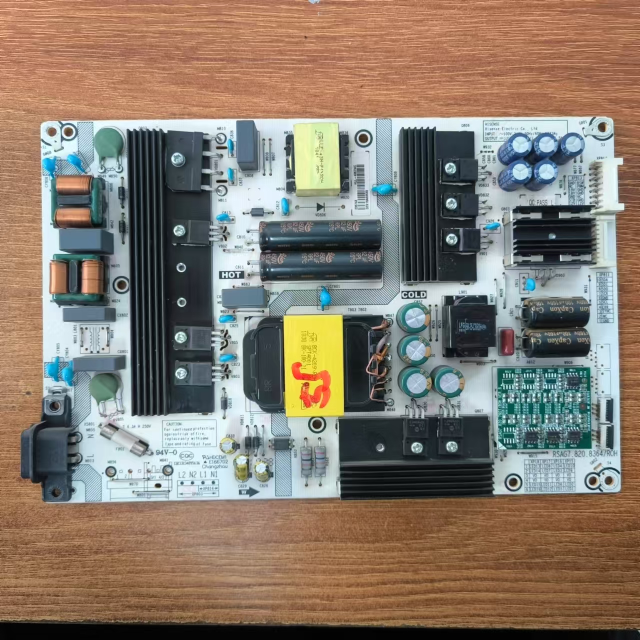 原装实拍海信HZ55E52A HZ55U7A HZ65U7A电源板RSAG7.820.8364现货