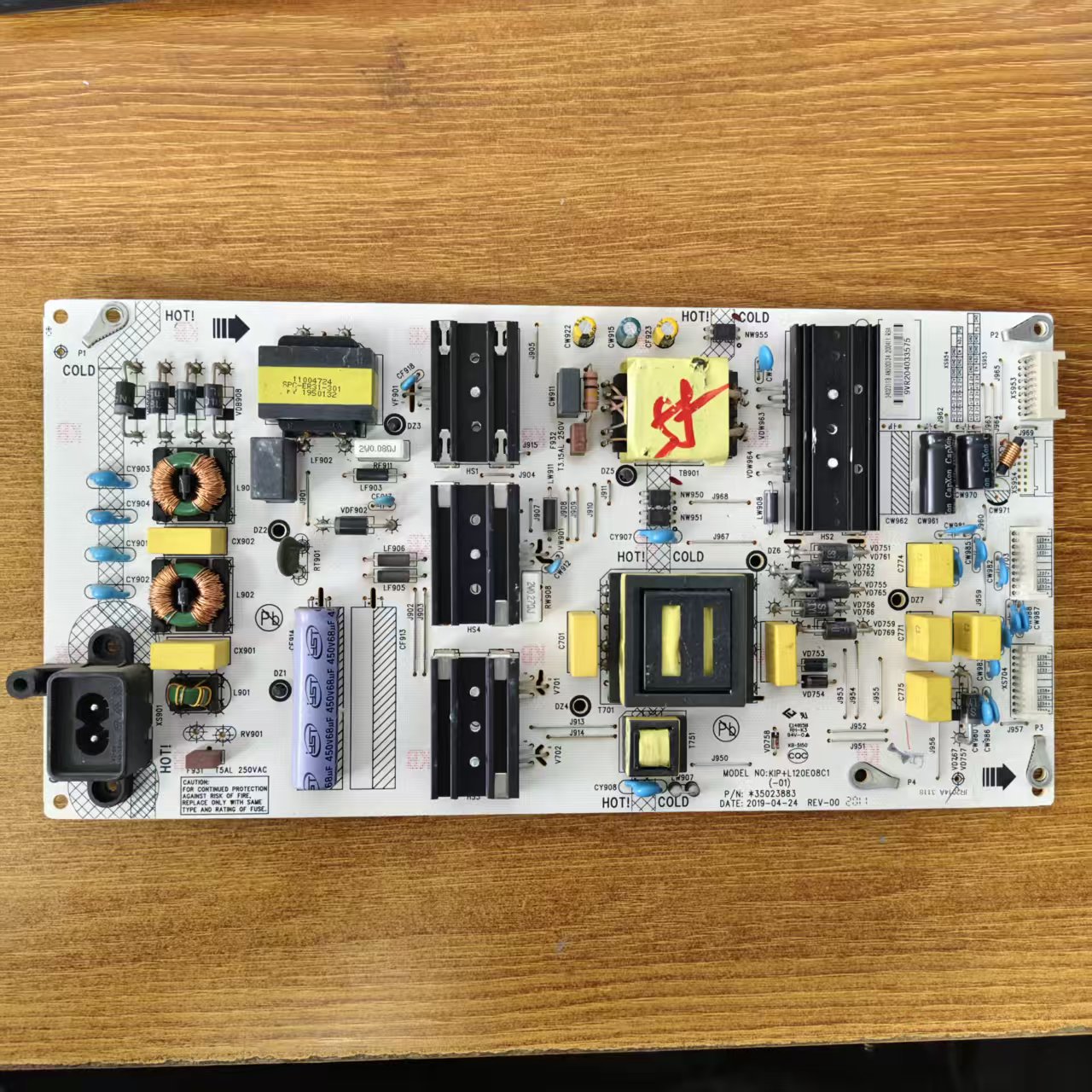 康佳LED58K1LED55K165K1电源板