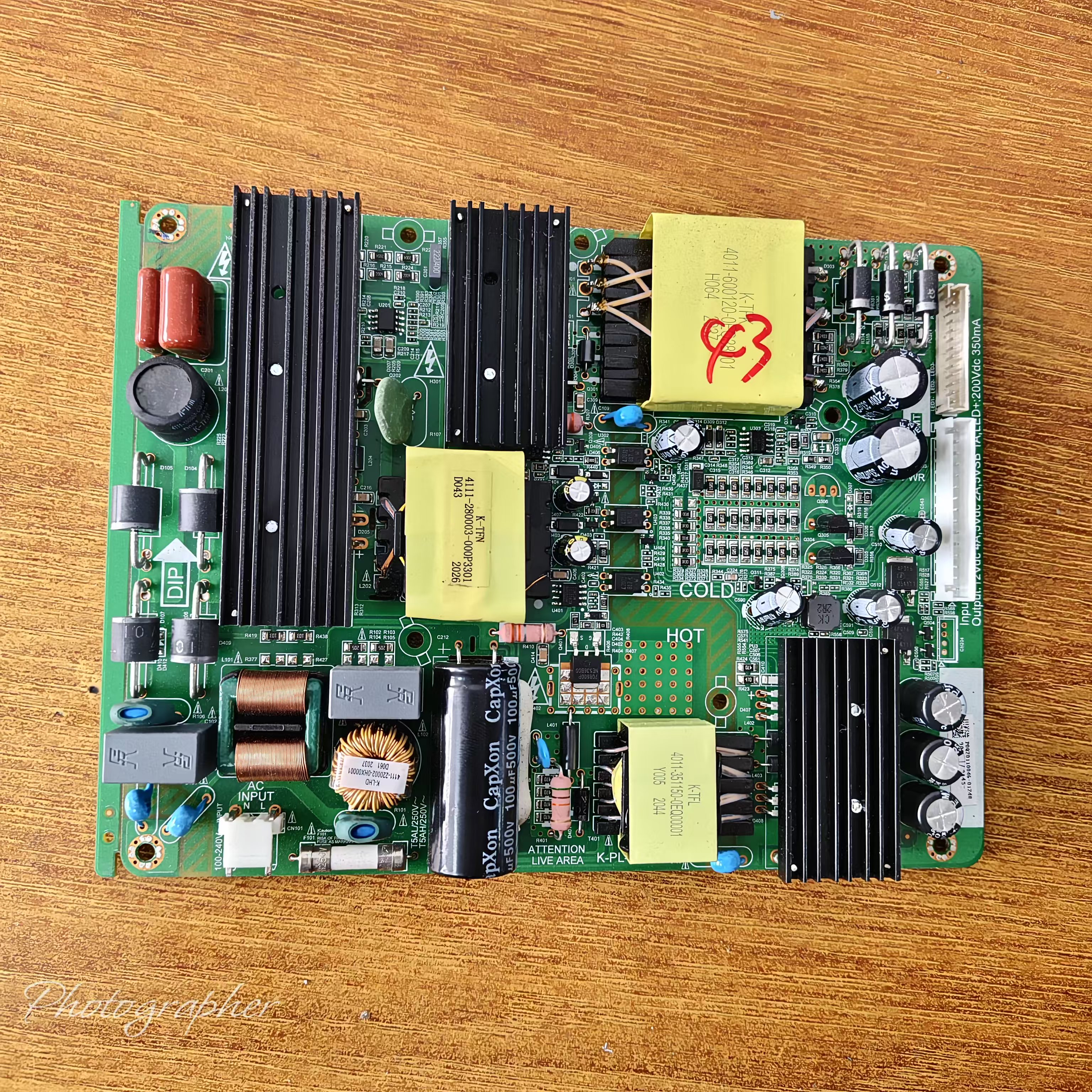 海康威视 DS-D5043UQ电源板K-PL-FH1 4701-2PLFH1-A5233K01电路板