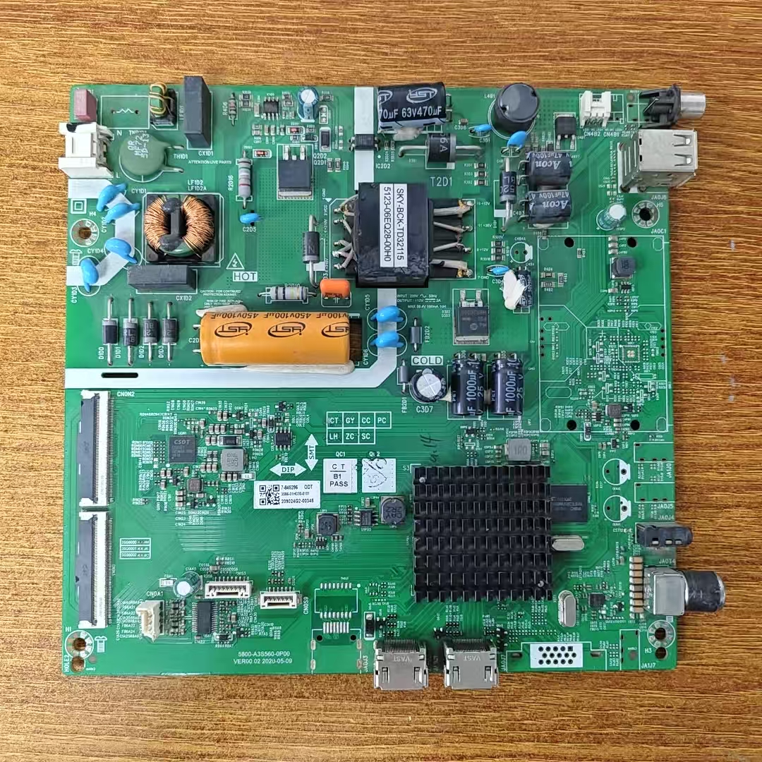 原装创维 43H4液晶电视主板5800-A3S560-0P00屏ST4251B03-2实拍图