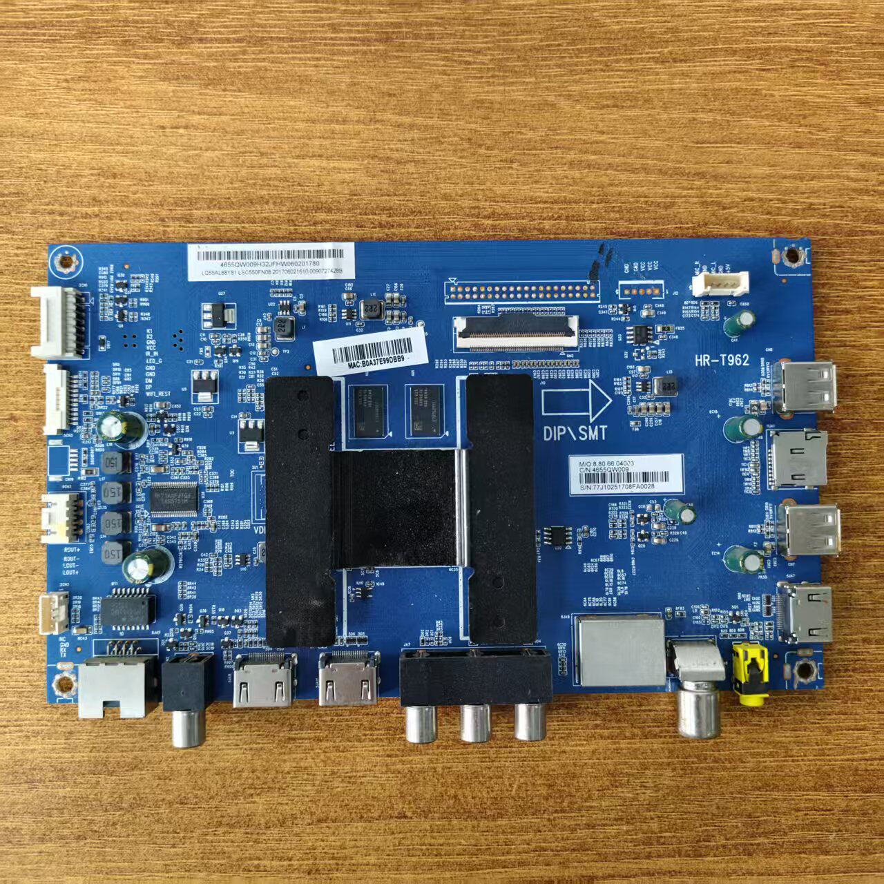 海尔U55H3 LQ/LS55AL88Y51/U81A3/ 65U1 LS65A51主板0091802191屏 - 实物图