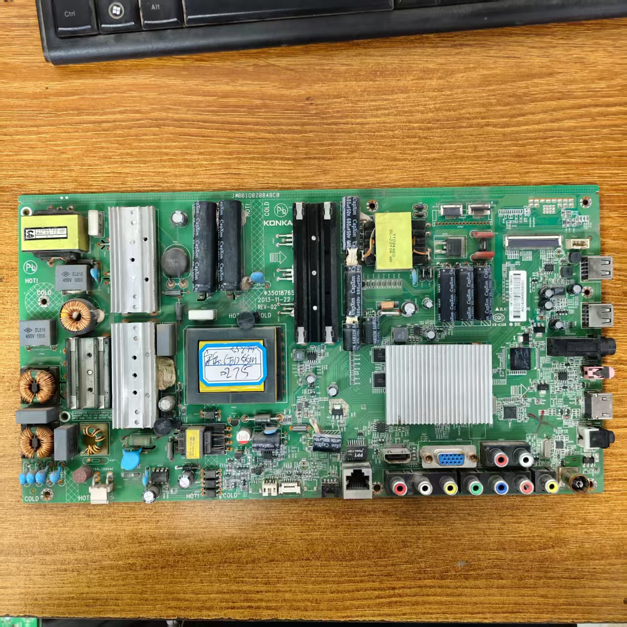 康佳LED55M5580AF电视主板