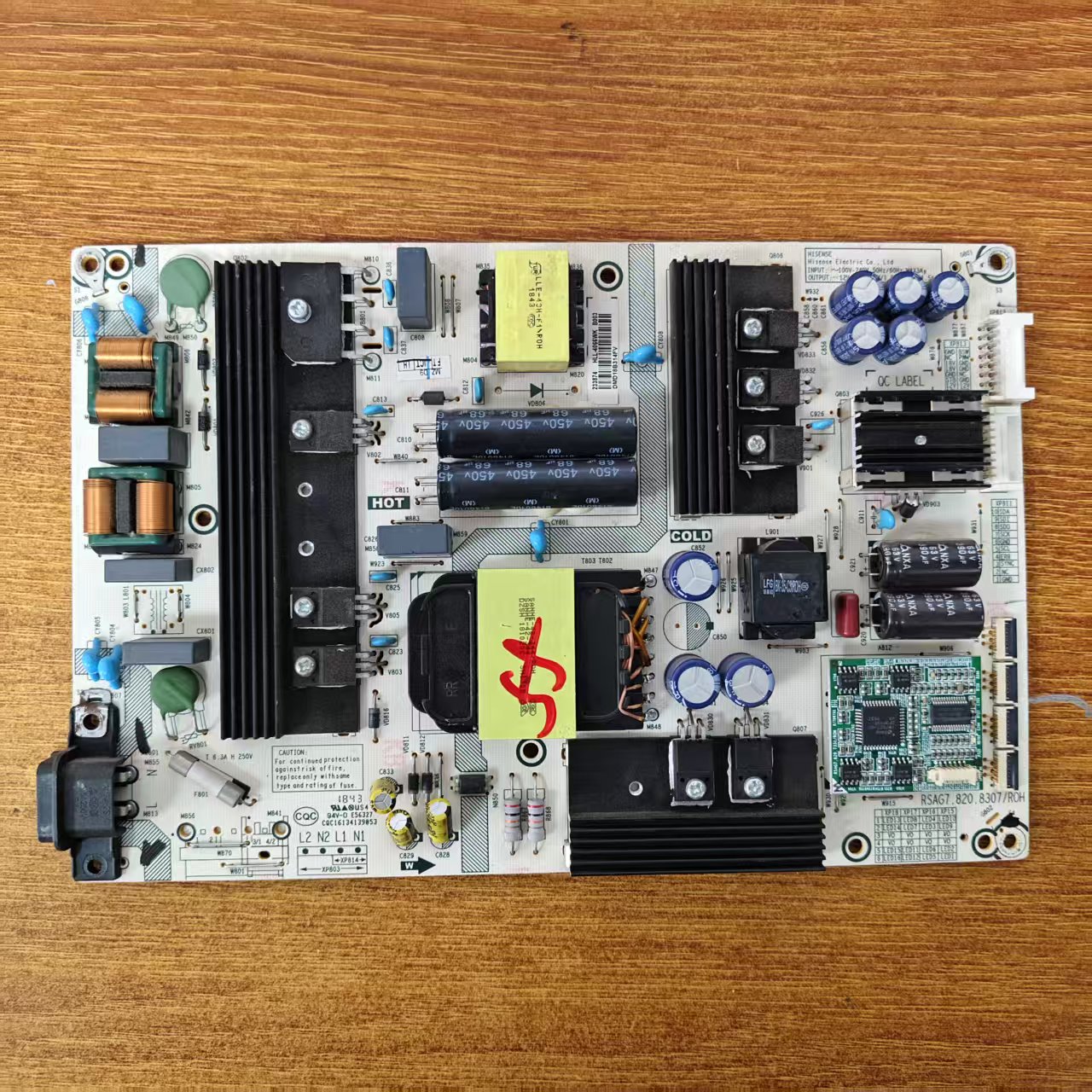 海信HZ55E8AHZ55E9A电源板