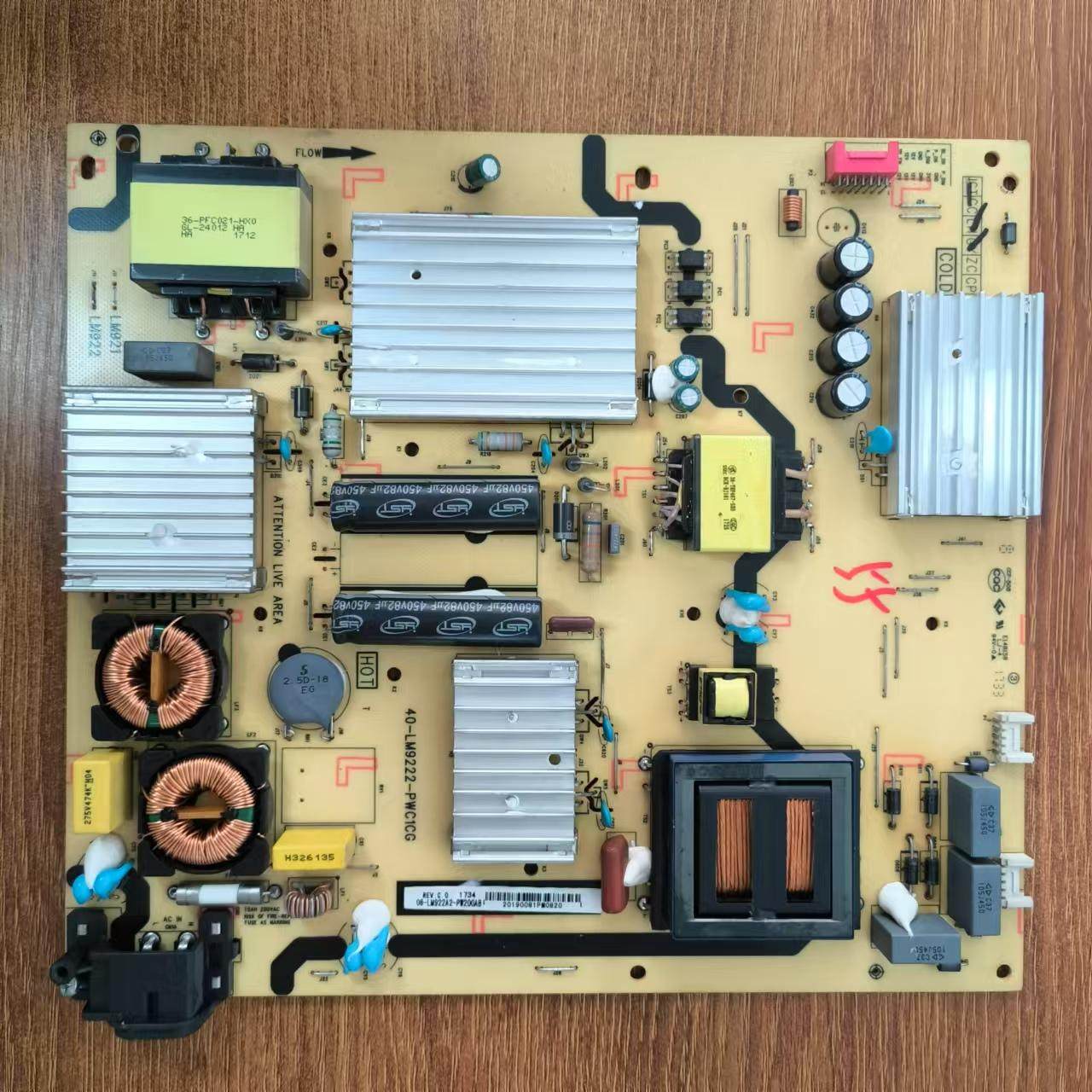 TCL L55P1S-CF D55A930C D55A9C 电源板 40-LM9222-PWC1CG LM922