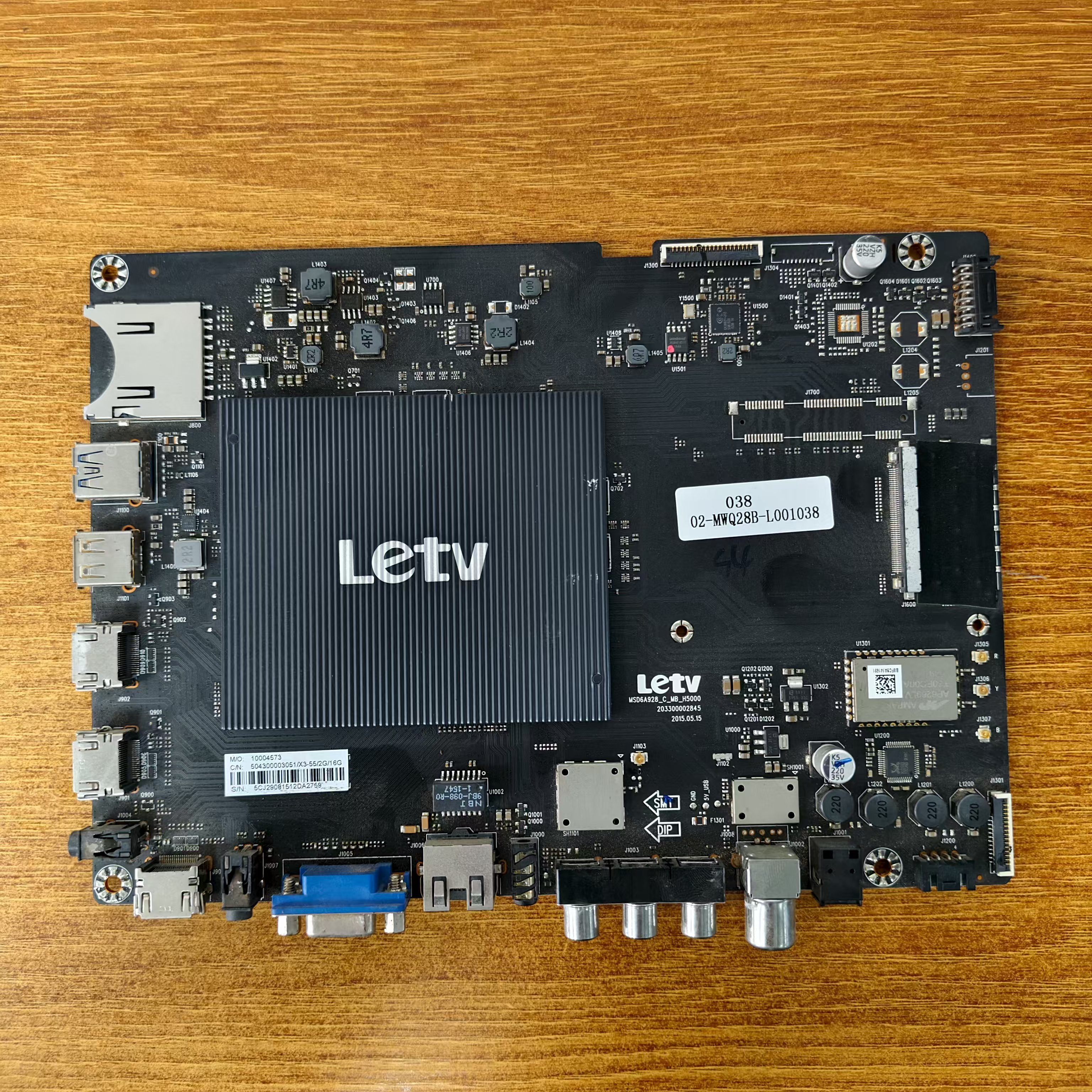 原装实拍乐视L553L1主板