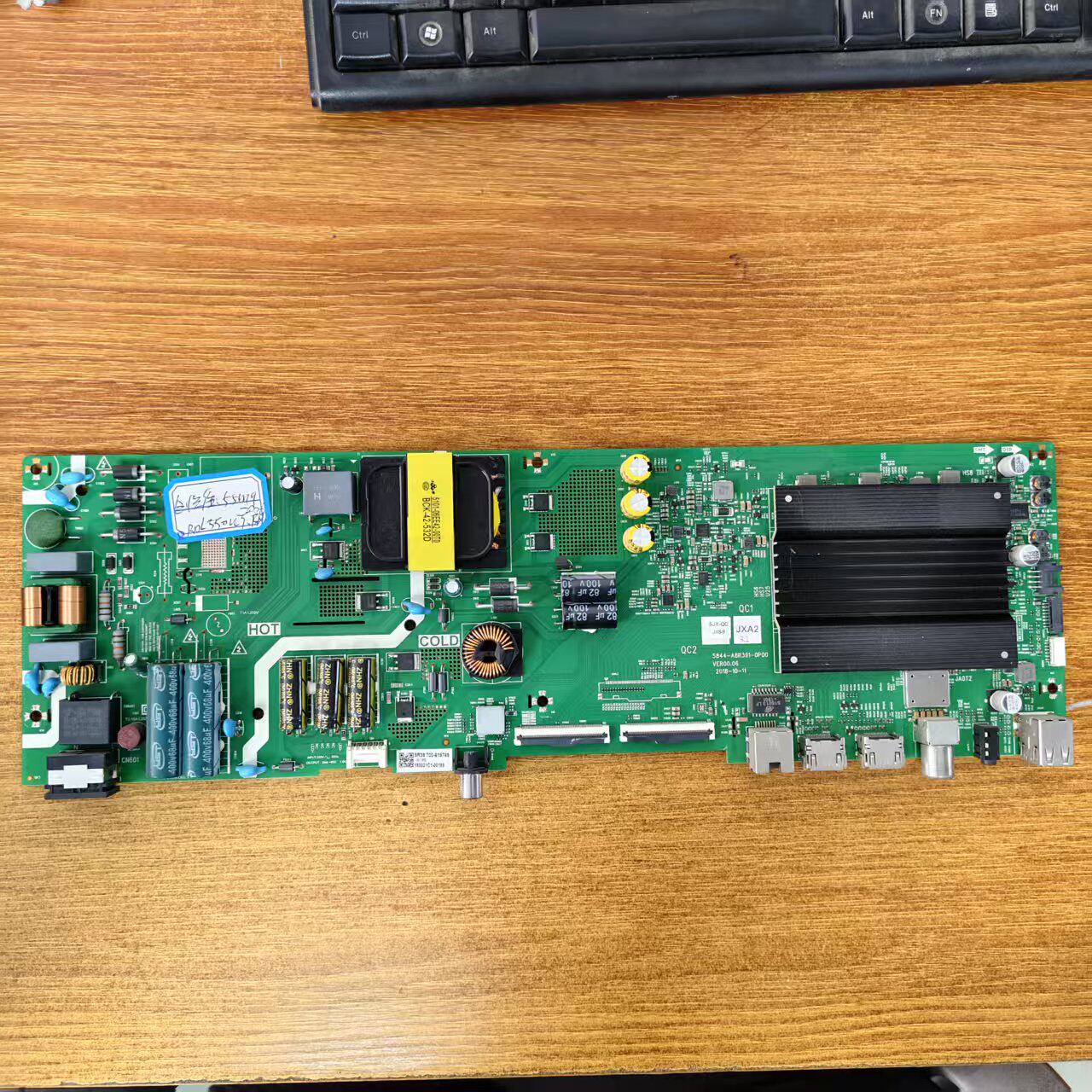 原装 创维酷开 55M9主板5844-A8R391-0P00屏RDL550WY BN0-006试好