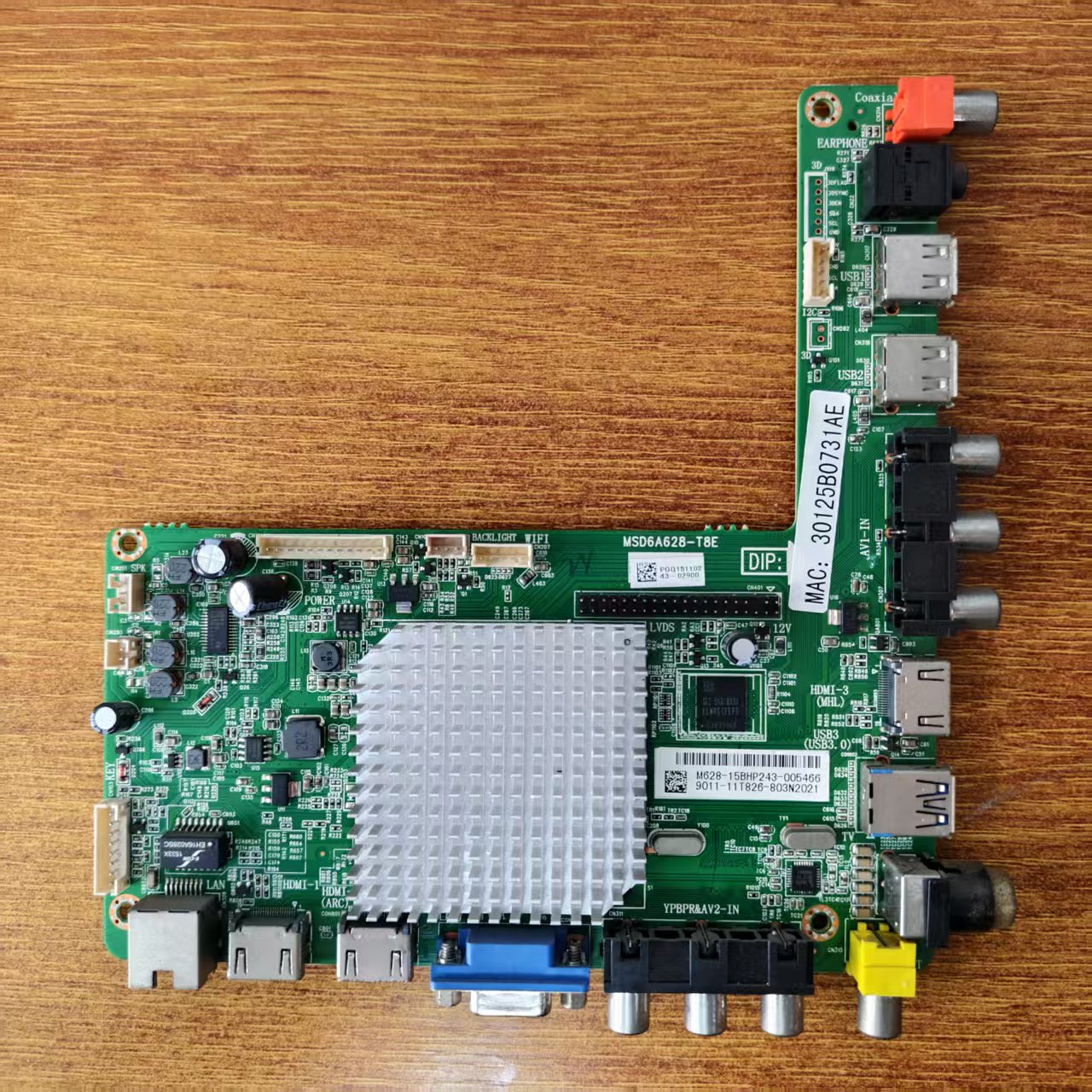 @康佳LED55G300主板MSD6A628-T8E 4704-M628T8-A2233K01屏K550WD7