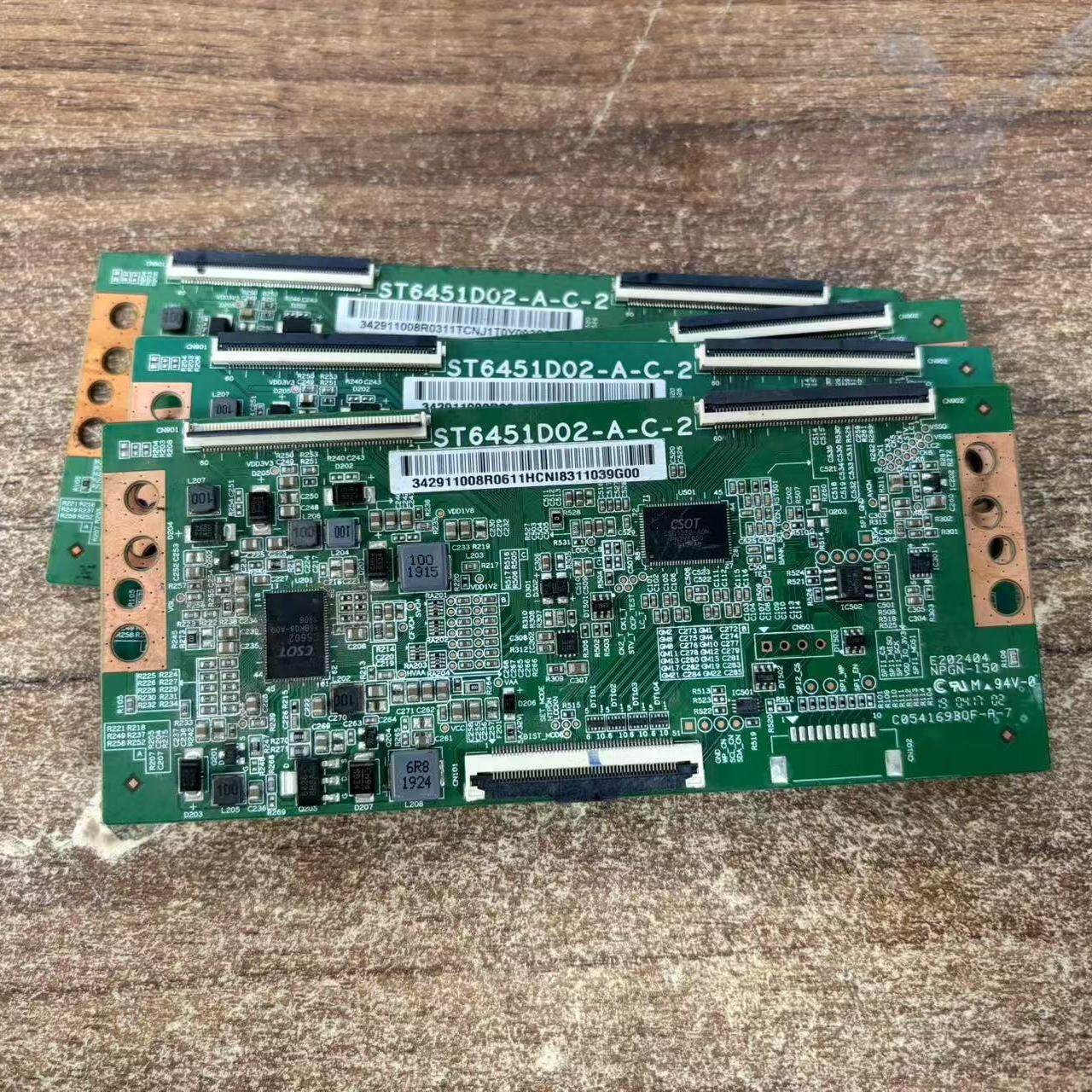 实图原装65A360 65L680 小米 L65M5-EA逻辑板ST6451D02-A-C-2