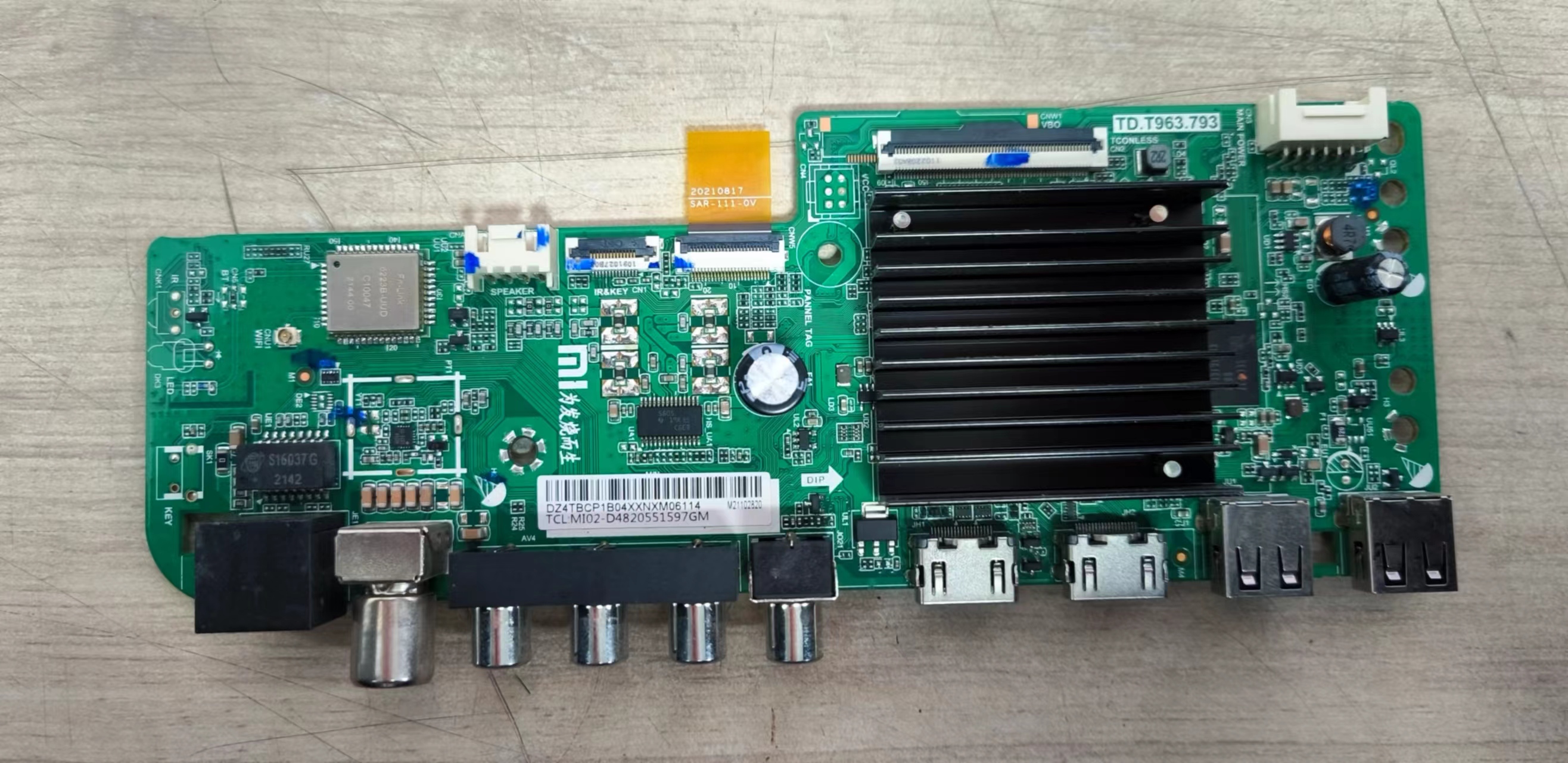 小米L55M7-EA液晶电视主板