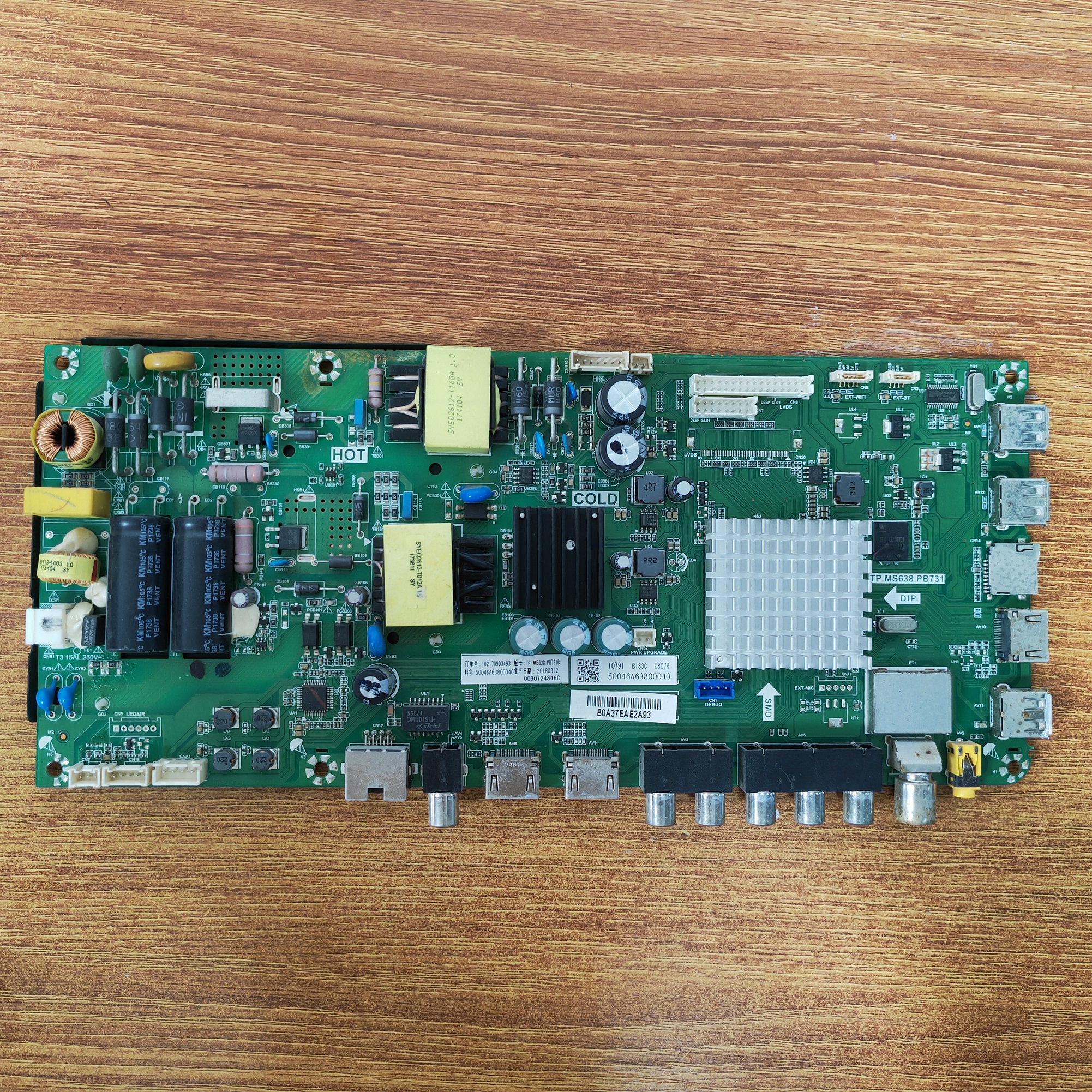 原装海尔LE39B3500W主板