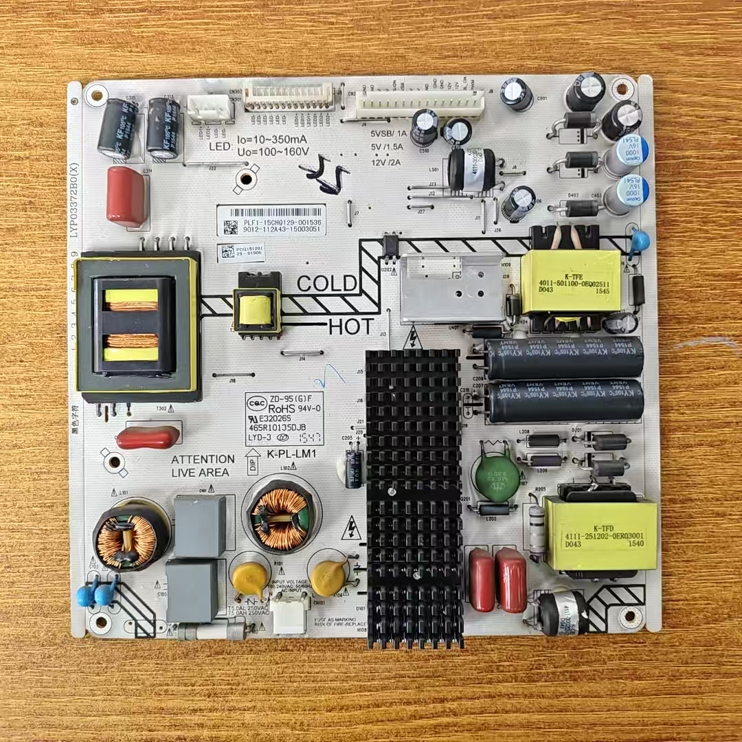 原装现货飞利浦 55BFF3656/T3电视电源板K-PL-LM1 LYP03372B0实拍