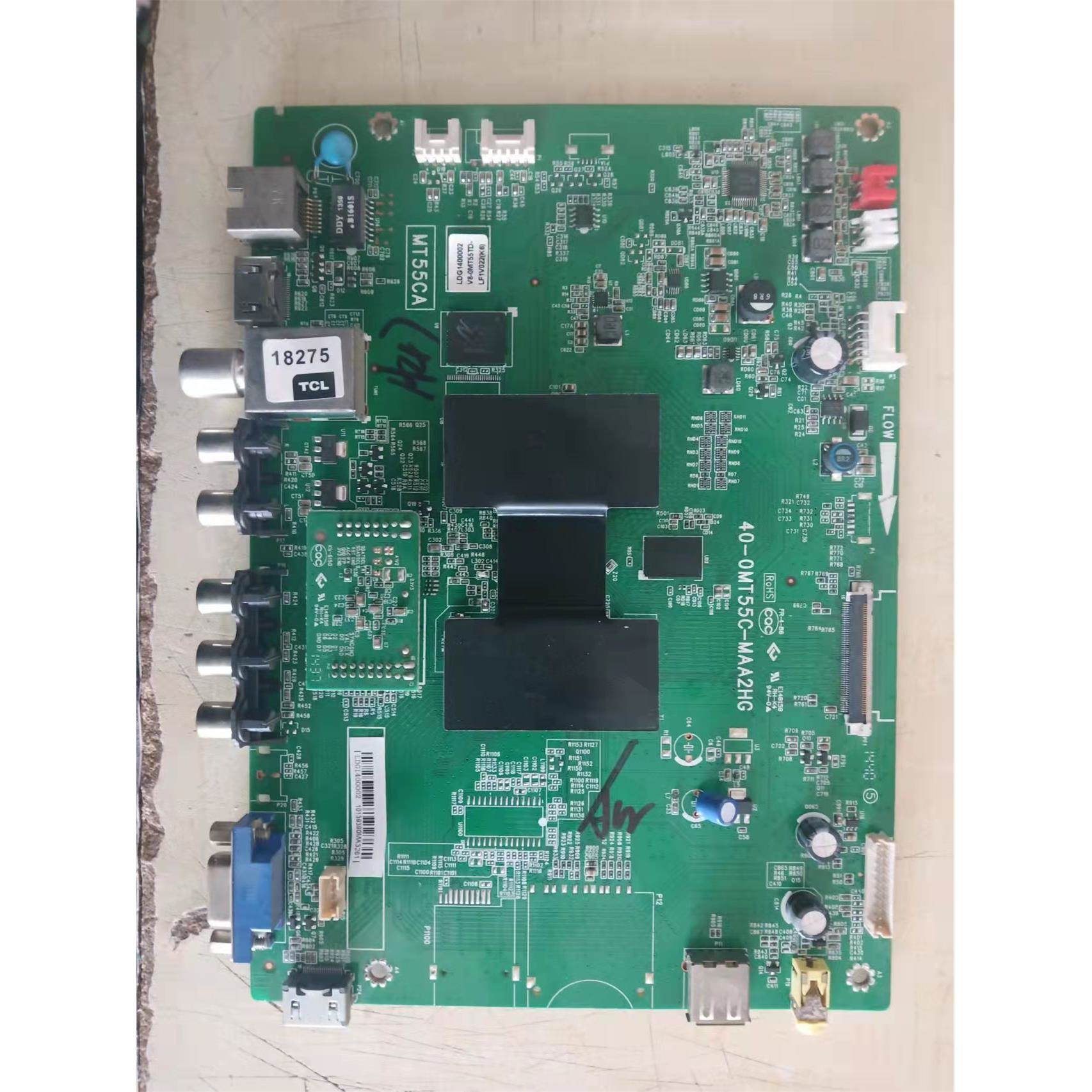 瑞AAA原装 TCL D50A710 主板 40-0MT55C-MAA2HG 屏 LVF500CM01 现