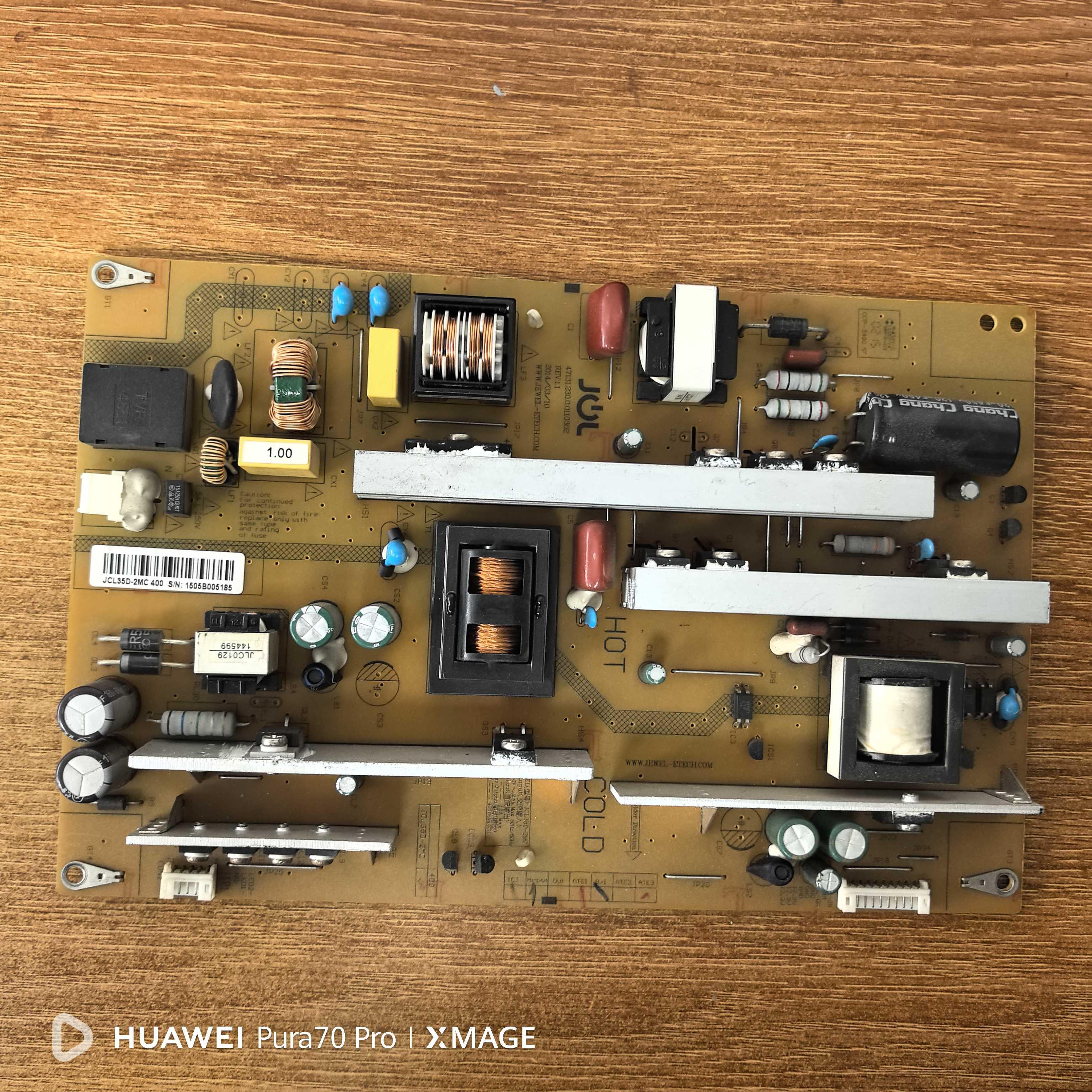原装现货长虹LED50/55C2000I液晶电视电源板JCL35D-2MC 400实物图