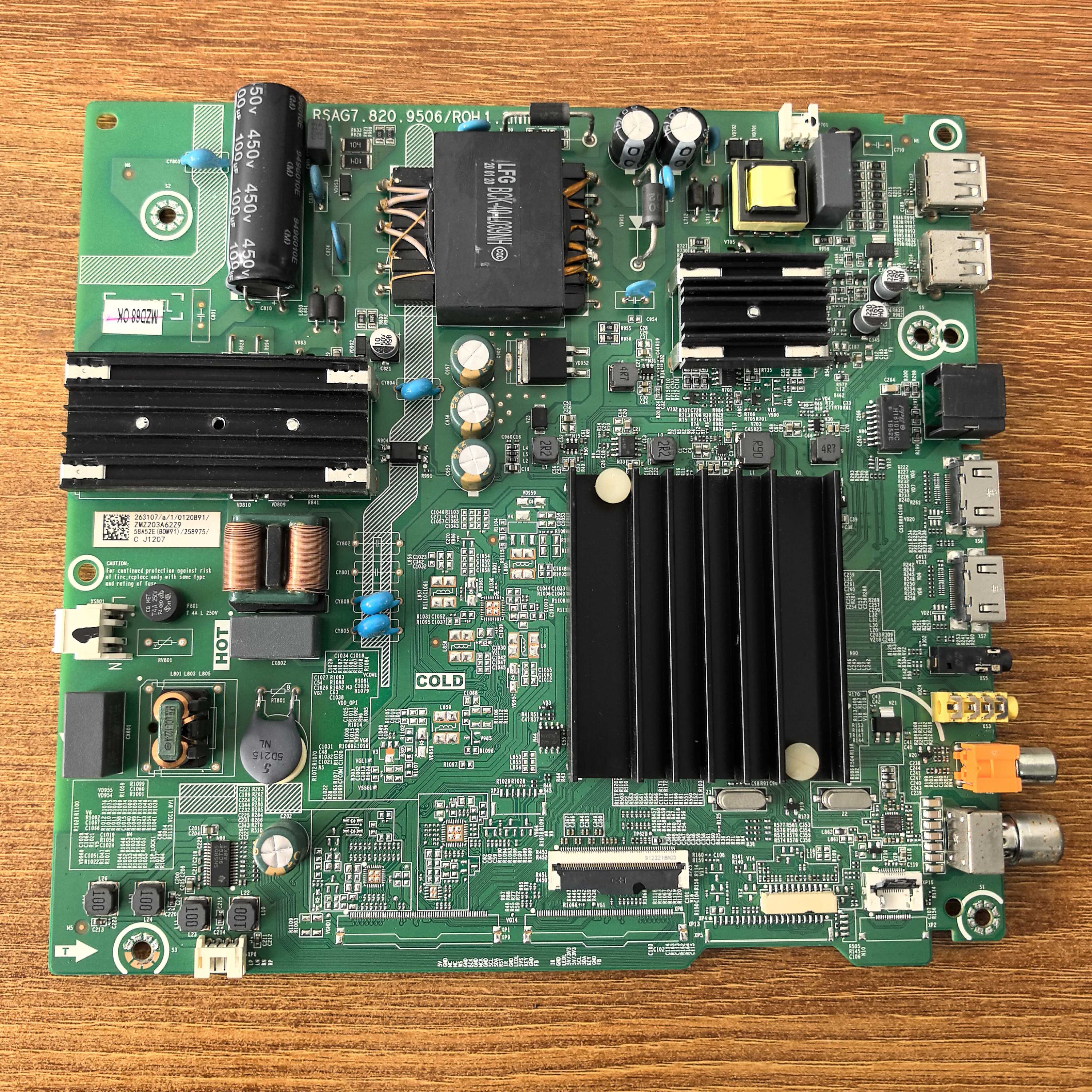 原装海信58A52E液晶电视主板