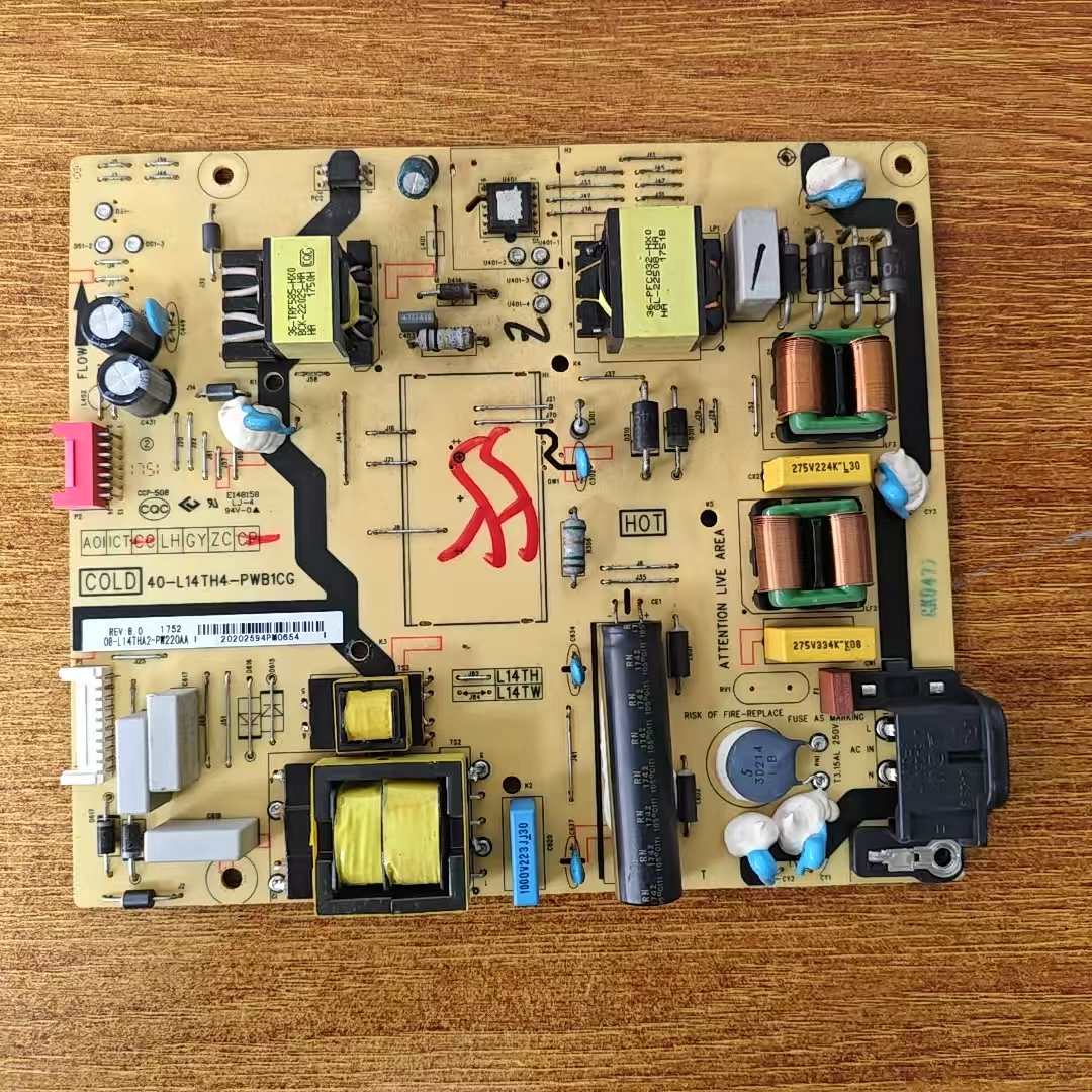 原装 TCL 55P3电源板40-L14TH4-PWB1CG 08-L14THA2-PW220AA电路板
