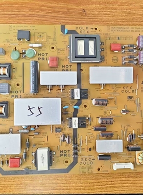 拆机夏普LCD-55DS6000A 55MY63电源板RUNTKB351WJN1 JSL2168-003A