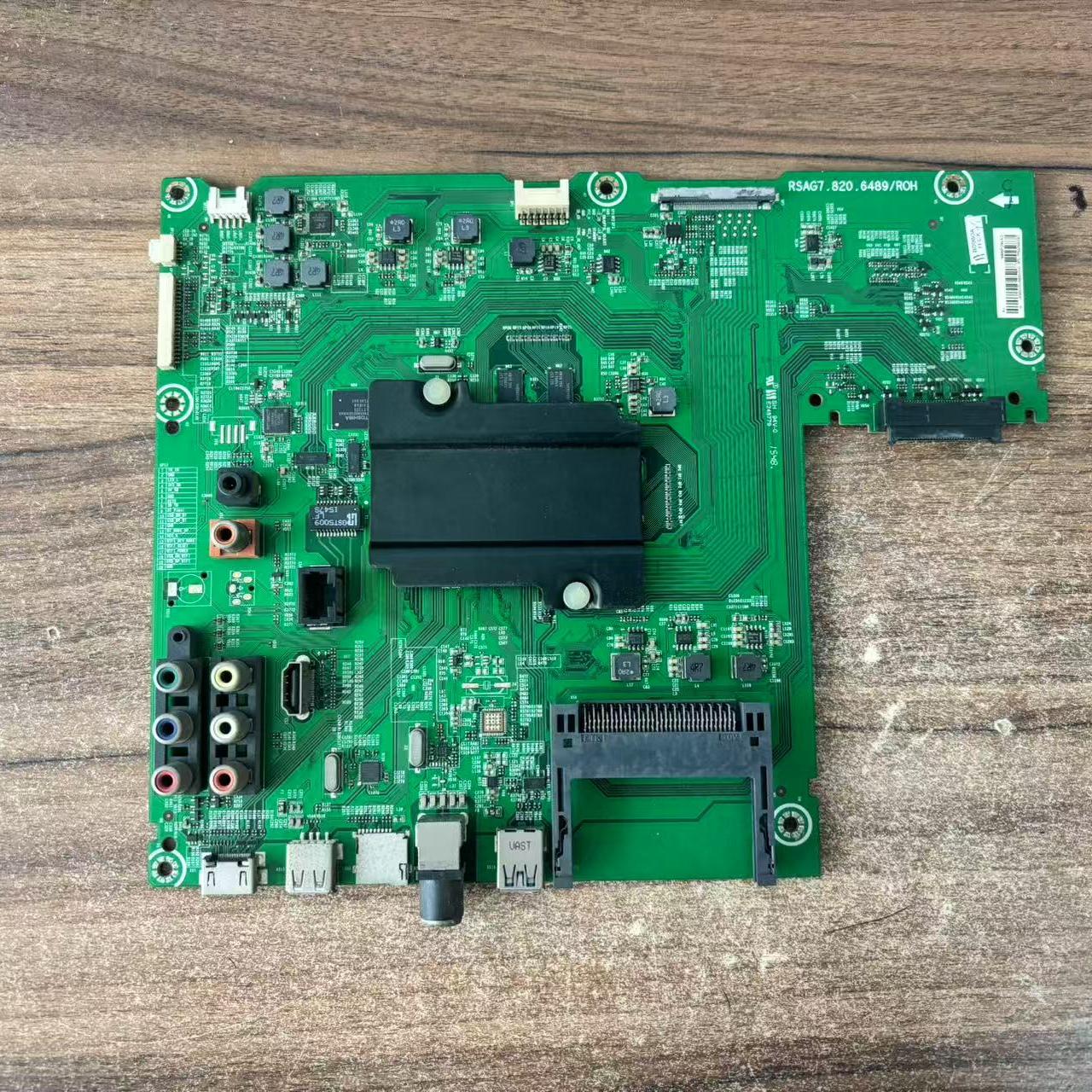 原装海信LED55K5500US主板RSAG7.820.6489屏HE550IU-B81\S0