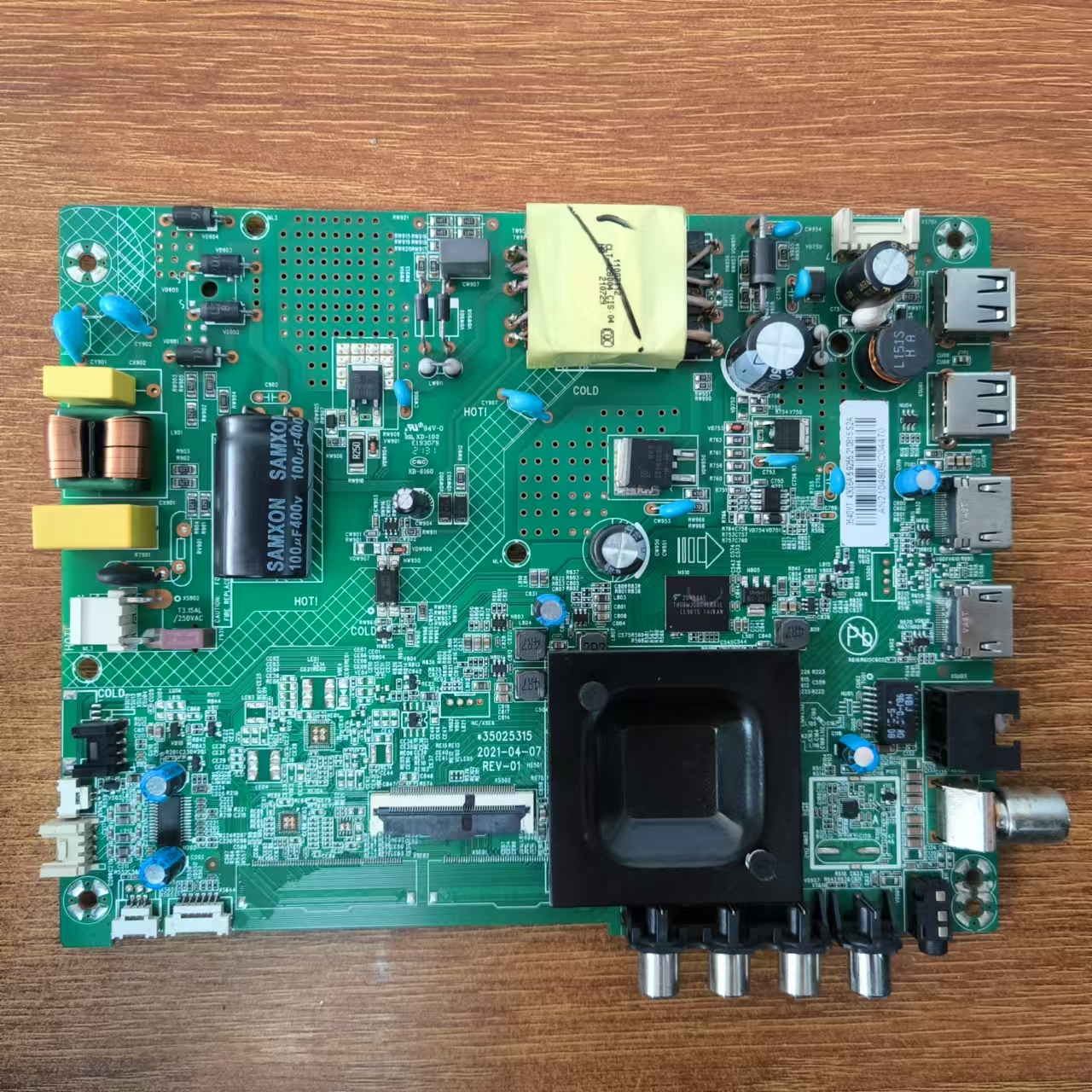 康佳LED43G6A电视主板