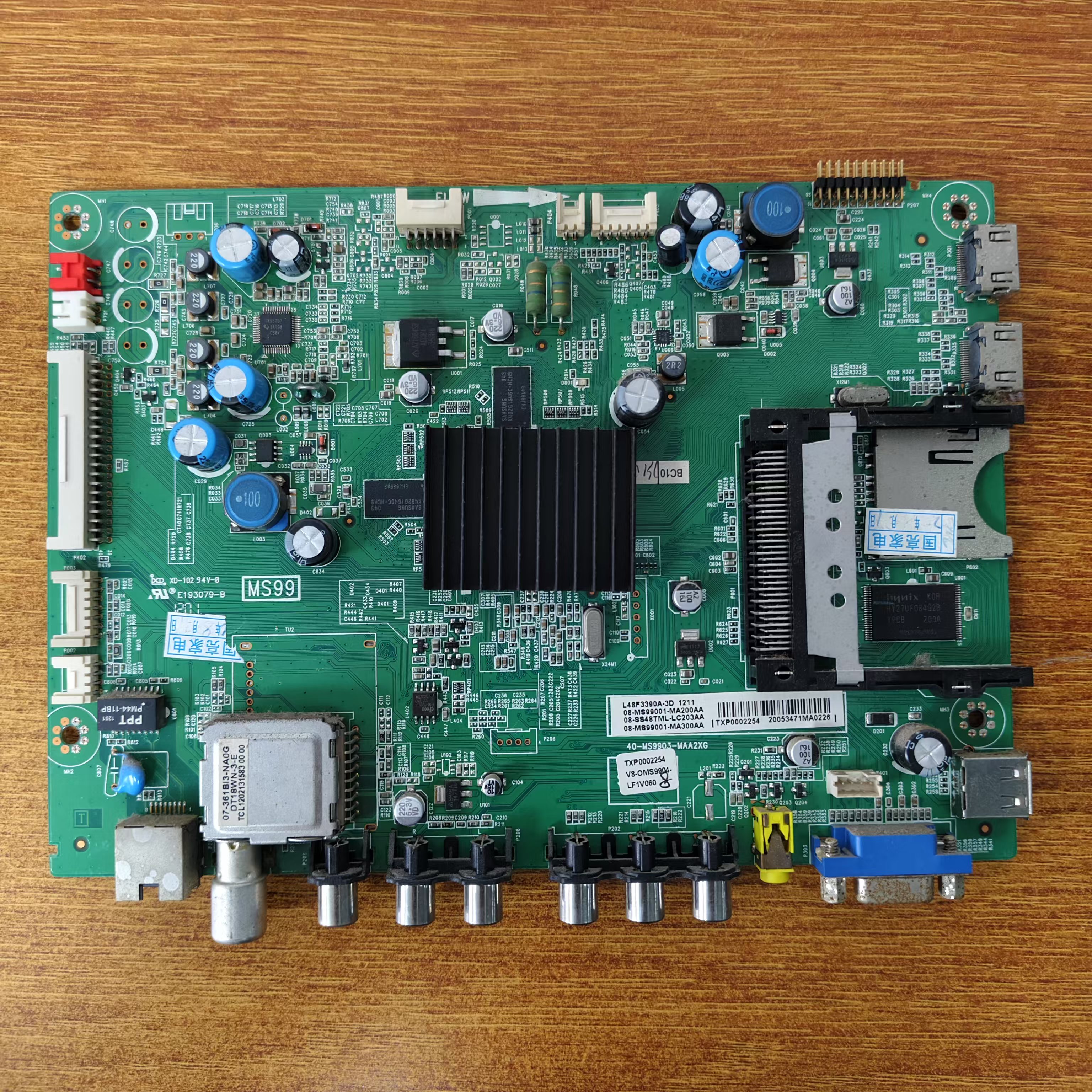 TCLL48F3390A-3D主板