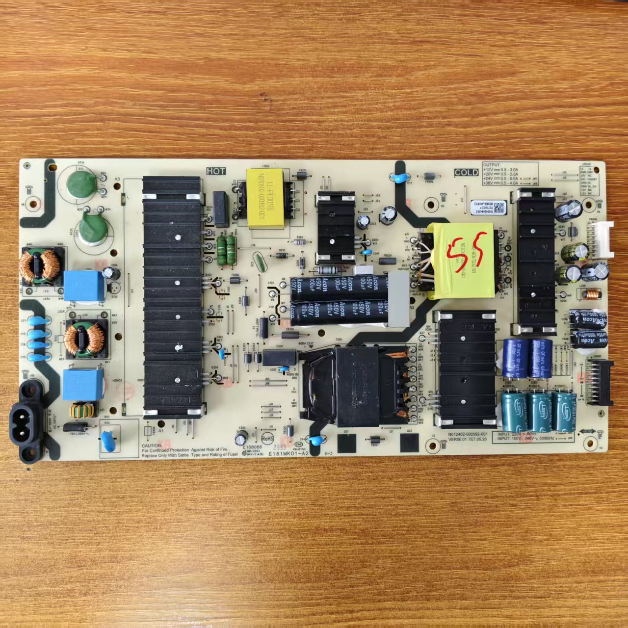 创维55G7D55A5D电视电源板