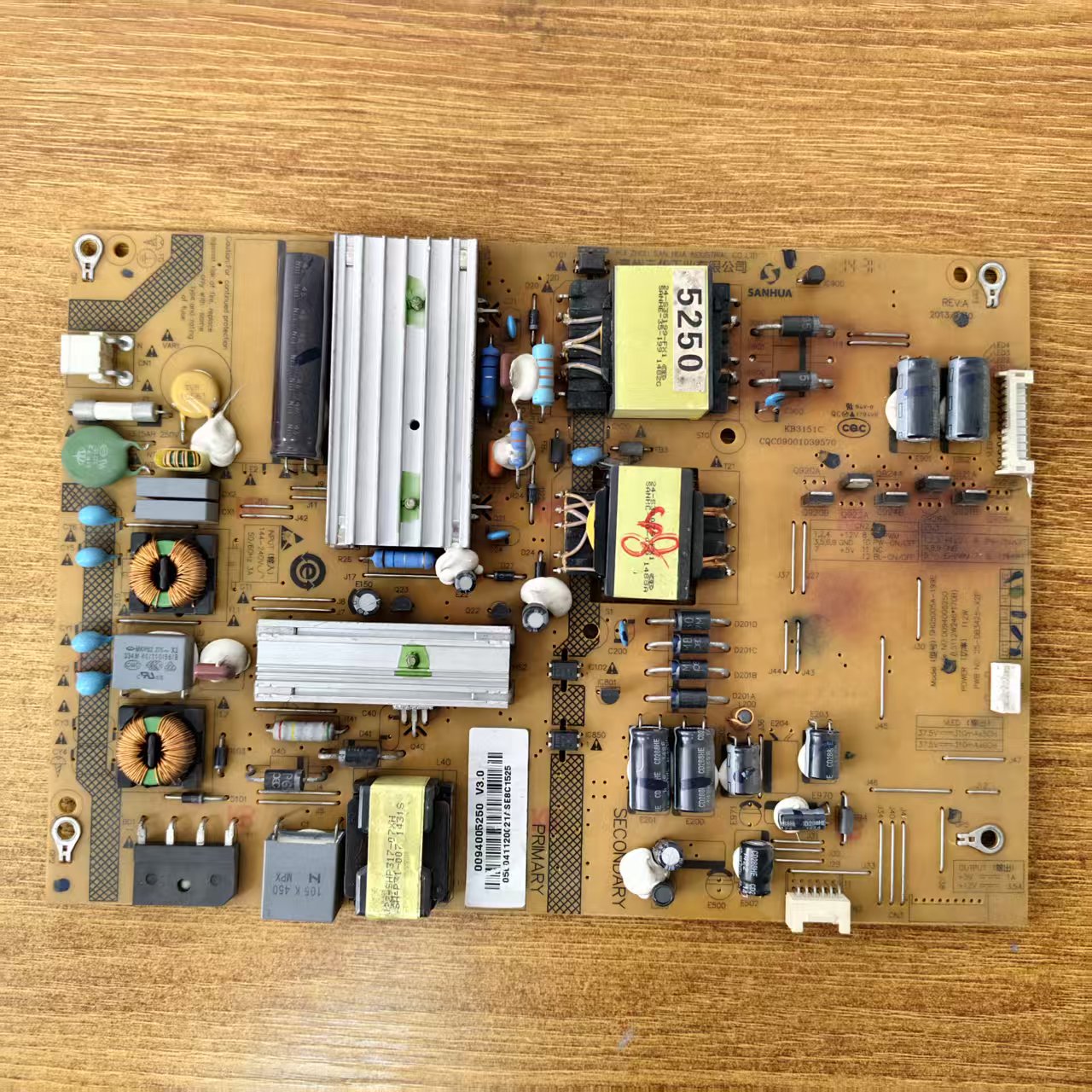 海尔LE48A500048A5M电视电源板