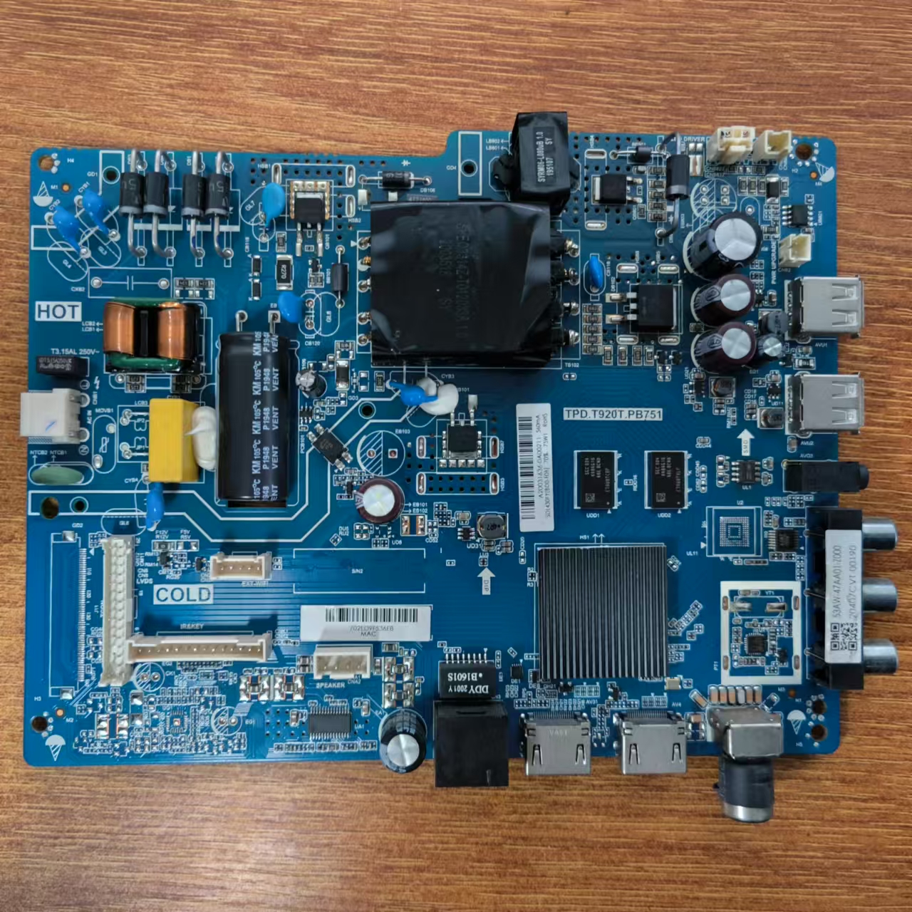 原装现货PPTV A43主板TPD.T920T.PB751屏SDL430FY(BD0-F0B)测试好