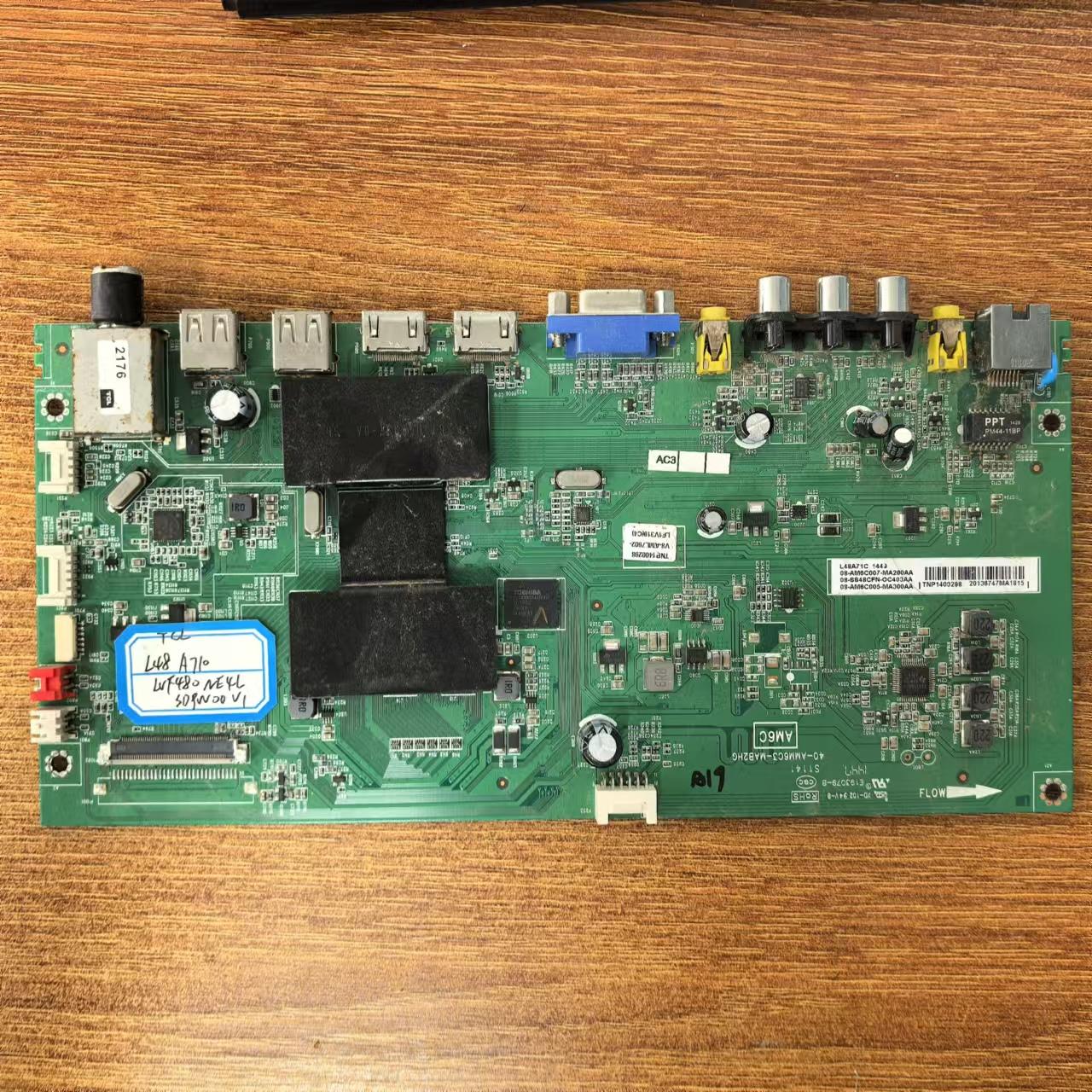 原装TCLL48A71C电视主板