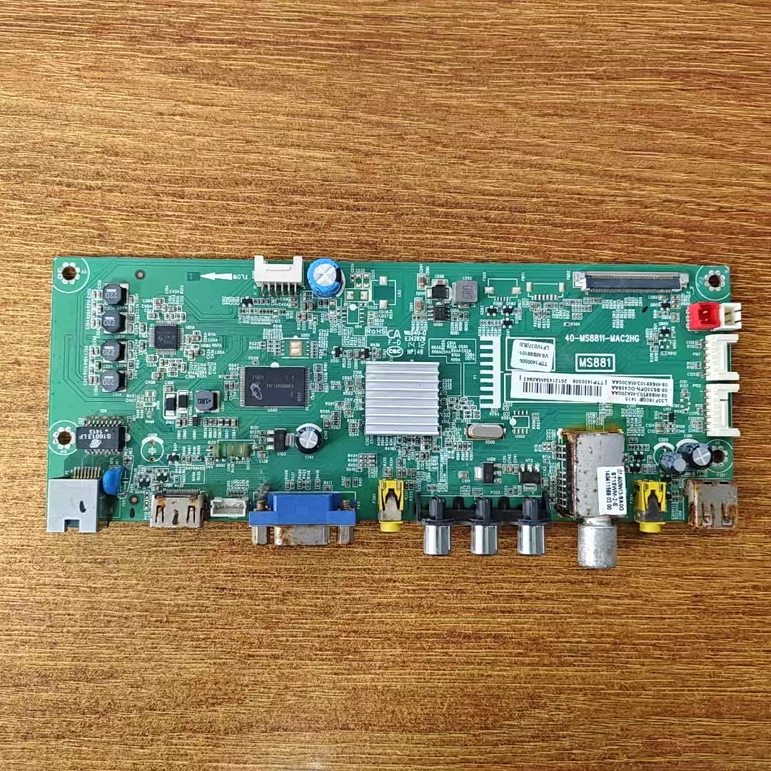 原装TCL L55F1600电视主板40-MS8811-MAC2HG屏LVF550ND2L测试好发