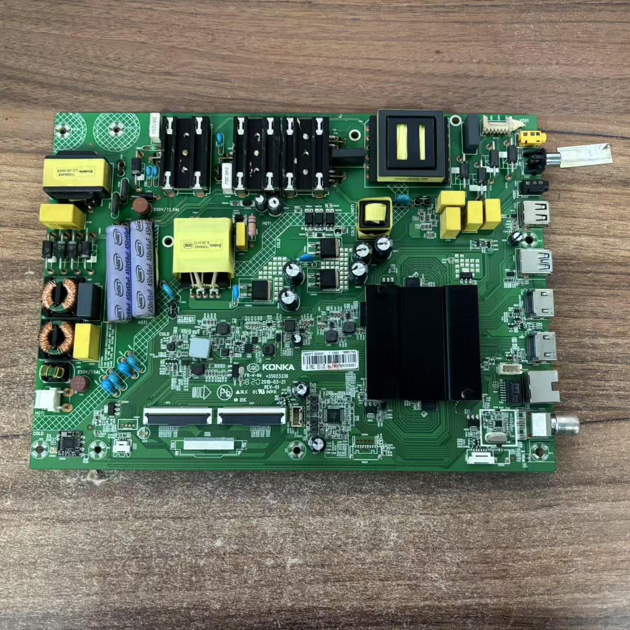 原装康佳 LED55GM1 50X7主板 35023336 屏72001993YT 1993YT 测好