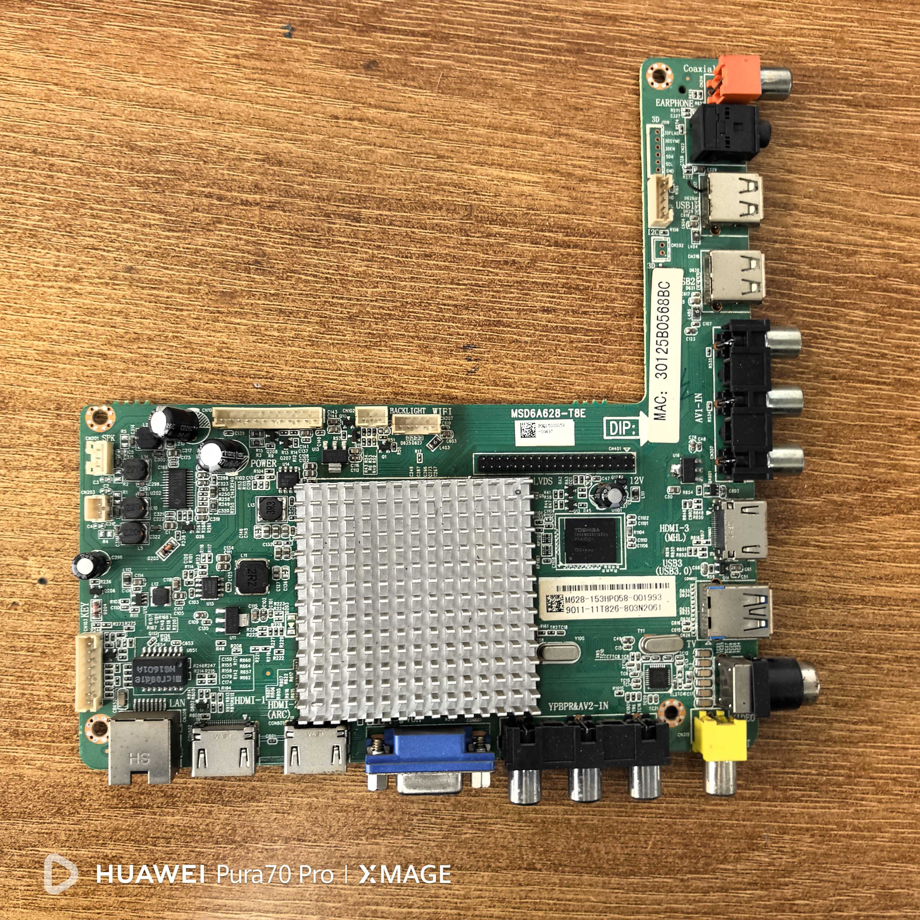 原装TCL LE50D59液晶电视主板MSD6A628-T8E配屏T500HVN04.1电路板