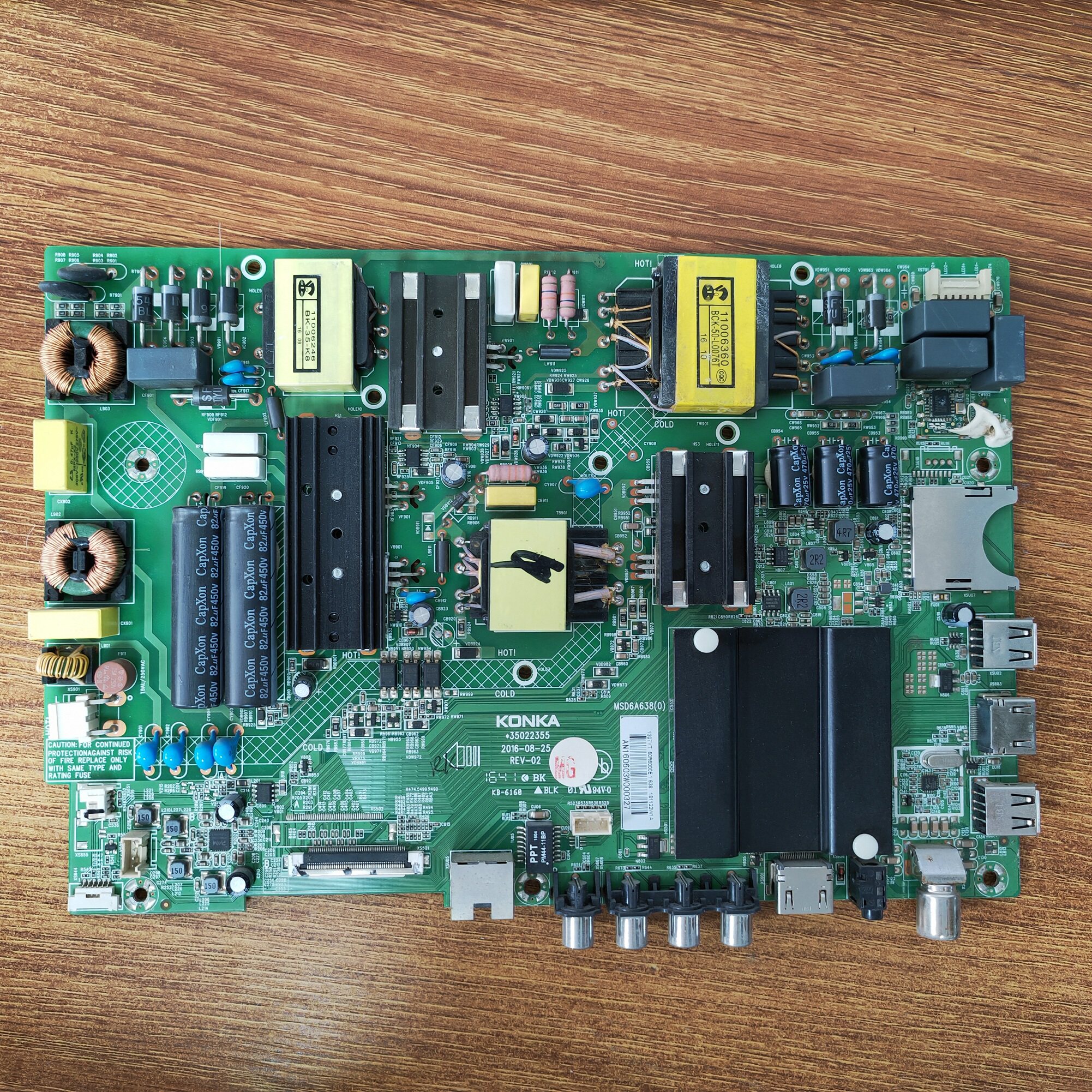 原装康佳LED60R6000E电视主板