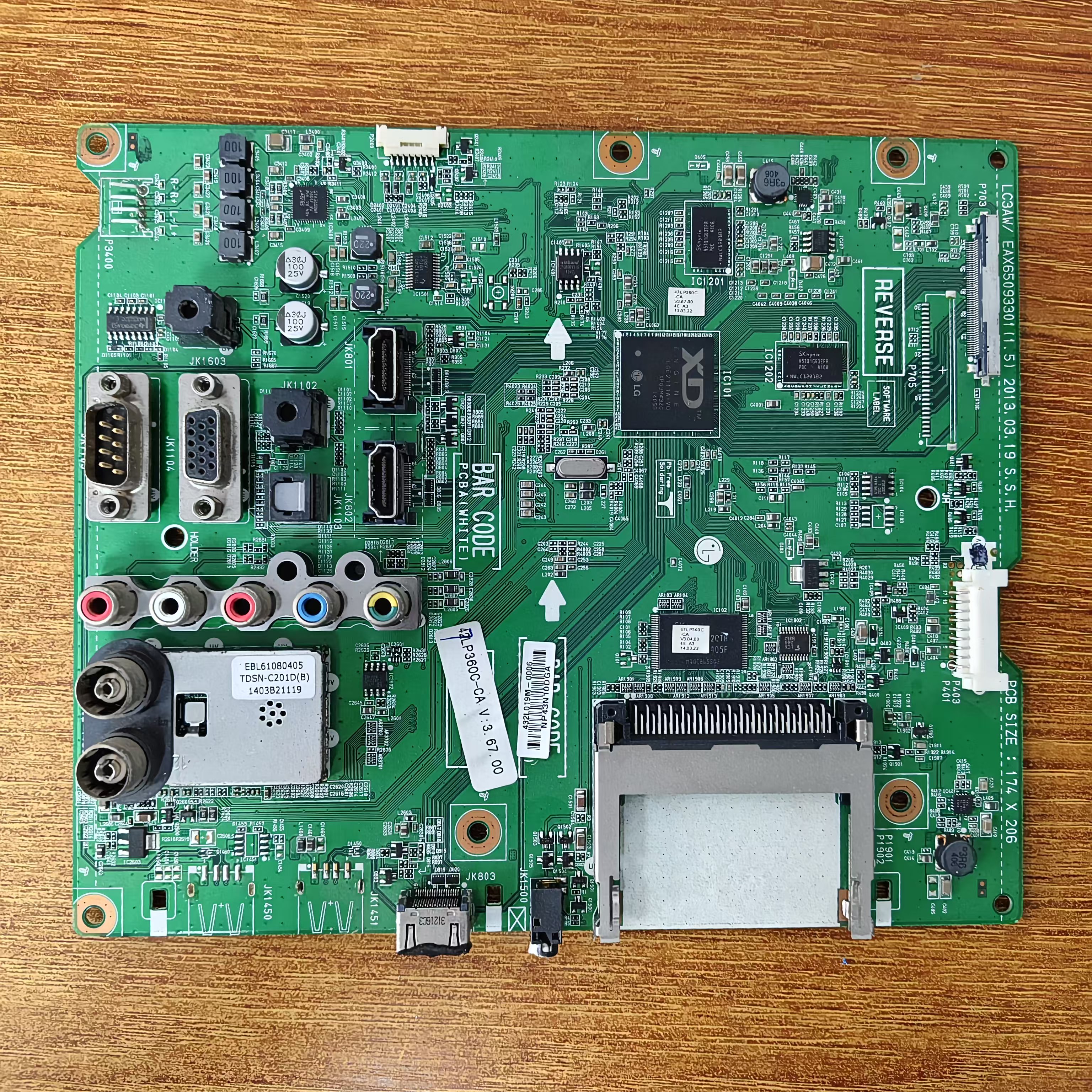 原装 LG 42/47LP360C 55LP360C 55LN549E-CA主板EAX65093301 屏选