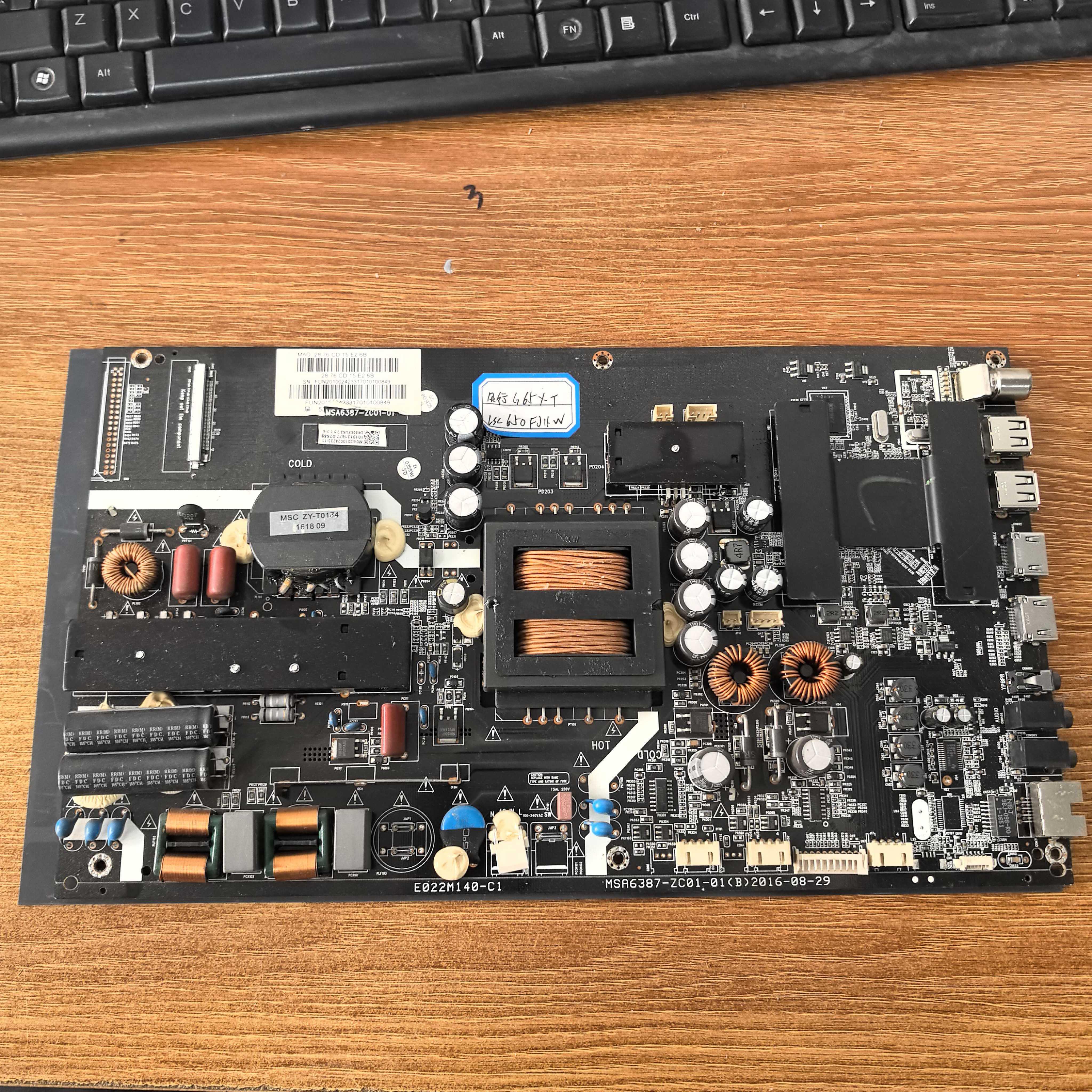 原装风行G65Y-T电视主板