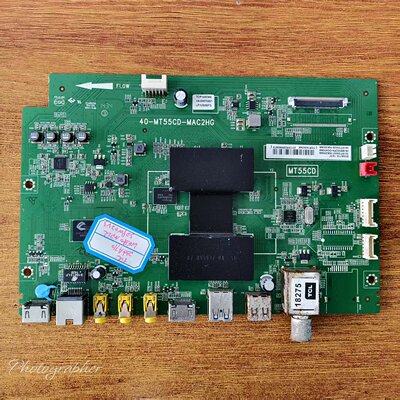 原装TCL D55A710电视主板 40-MT55CD-MAC2HG屏LVF550ND2L测试好发