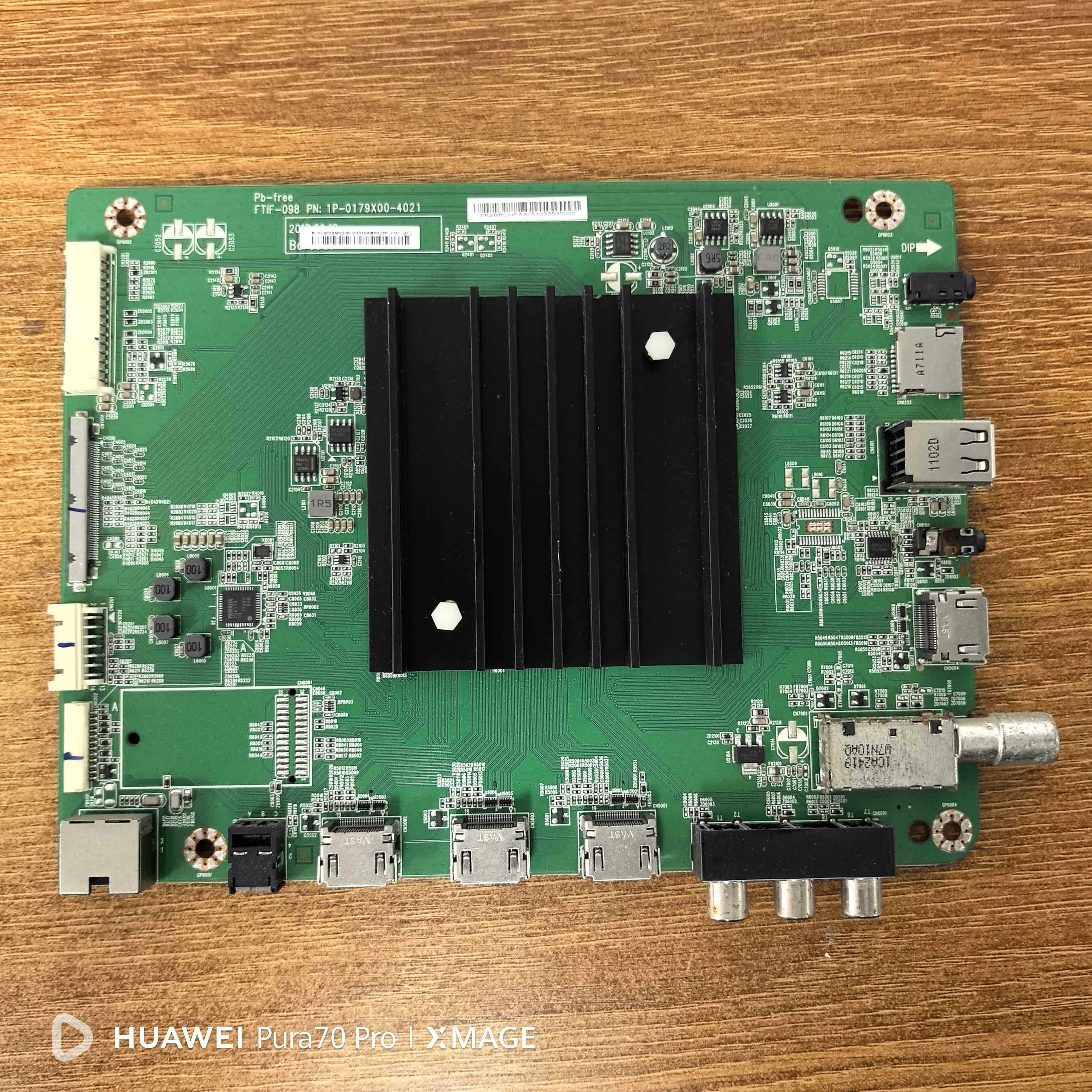 原装夏普LCD-50SU671A主板 1P-0179X00-4021 屏V500DJ7-B02实物图