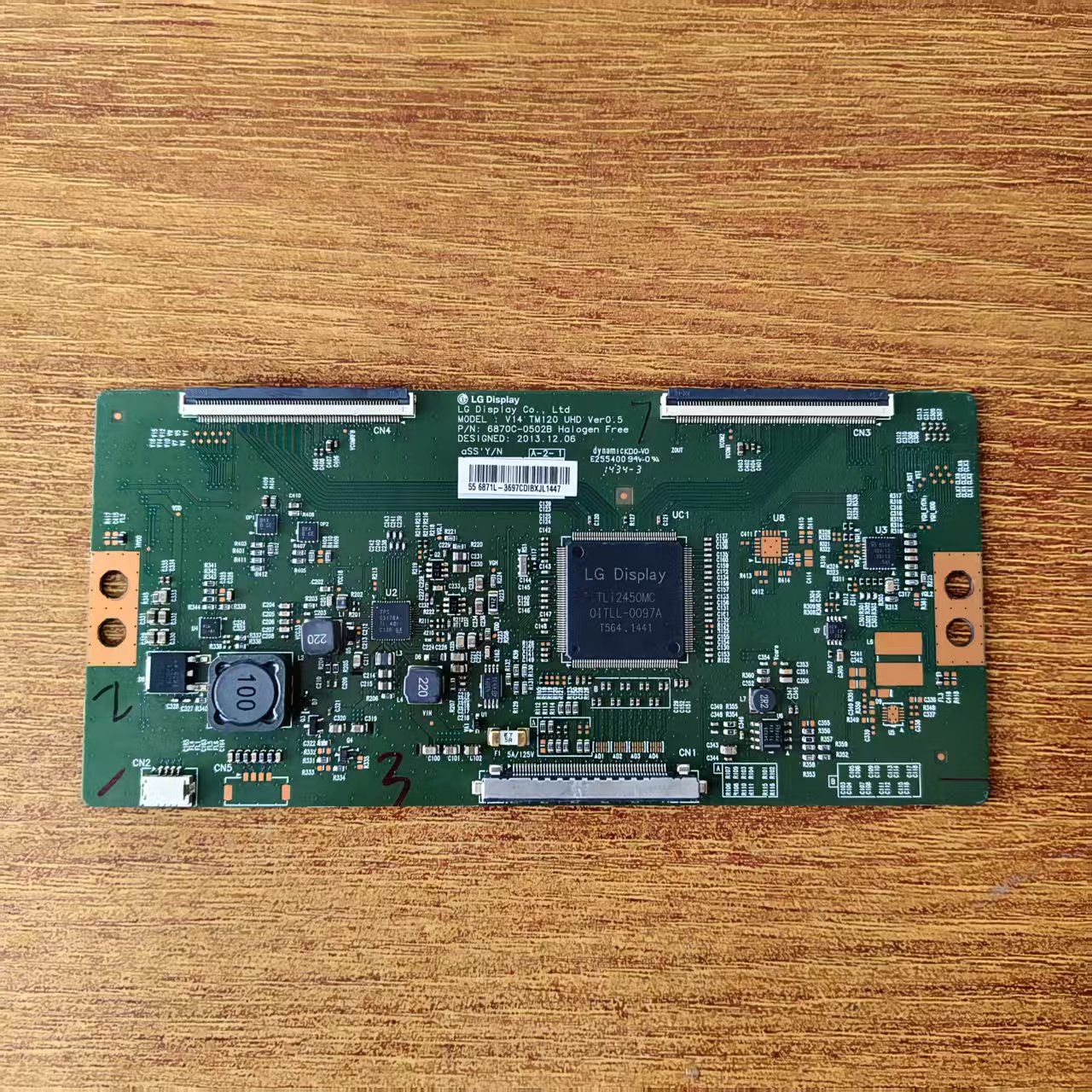 海信LED55K380U液晶电视逻辑板